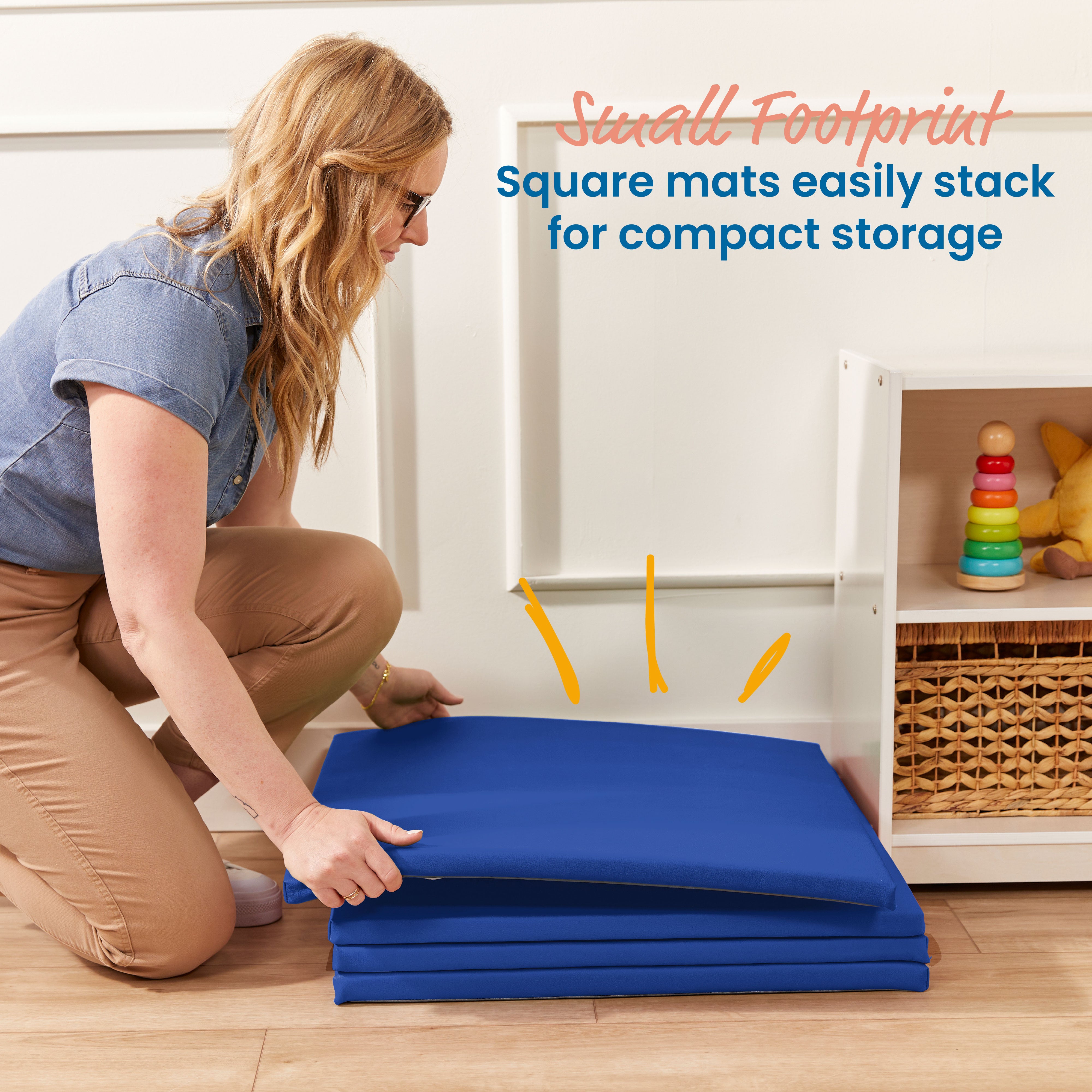 Play Patch Activity Mat Squares, 4-Pack