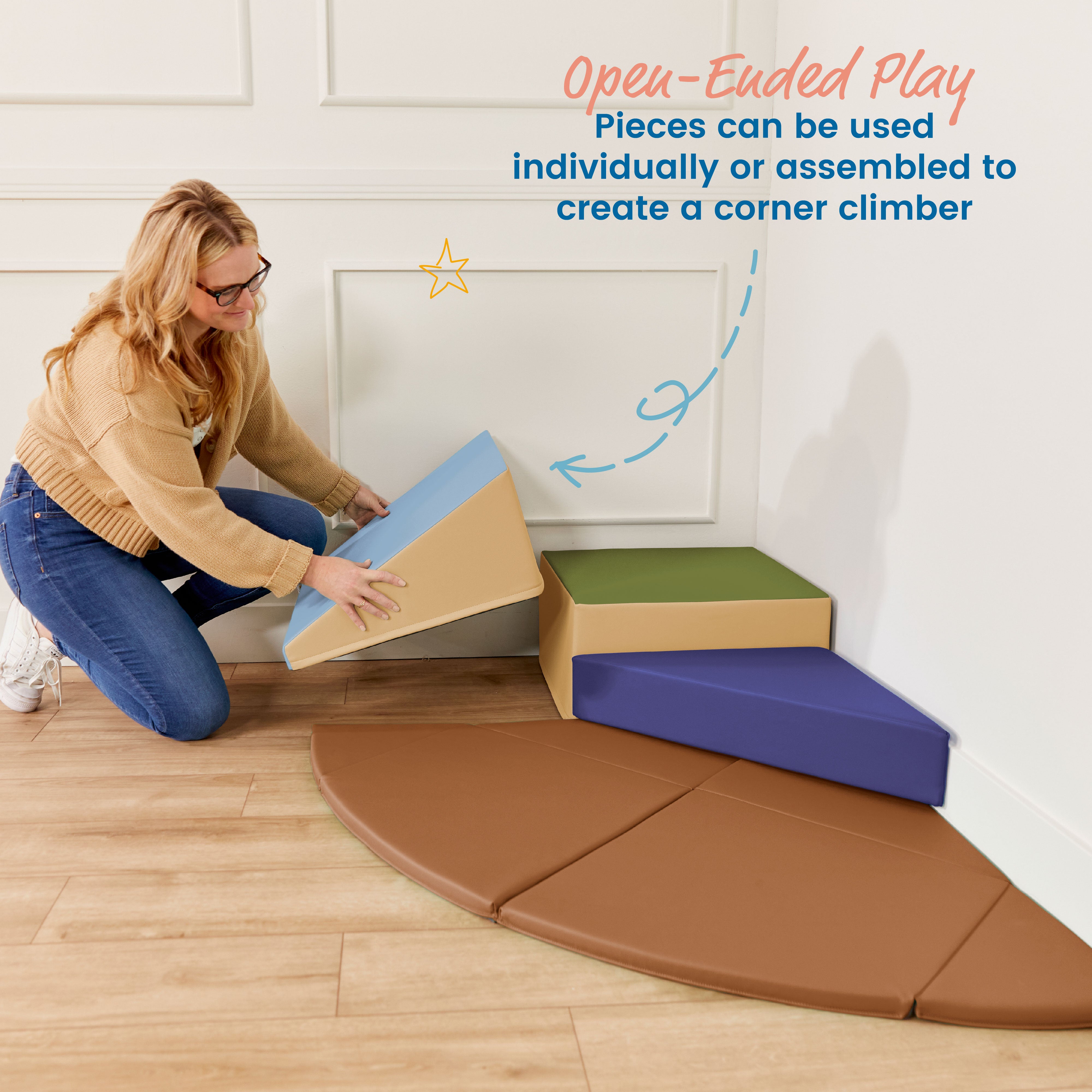 Adventurer's Summit with Ramps, 17-Piece