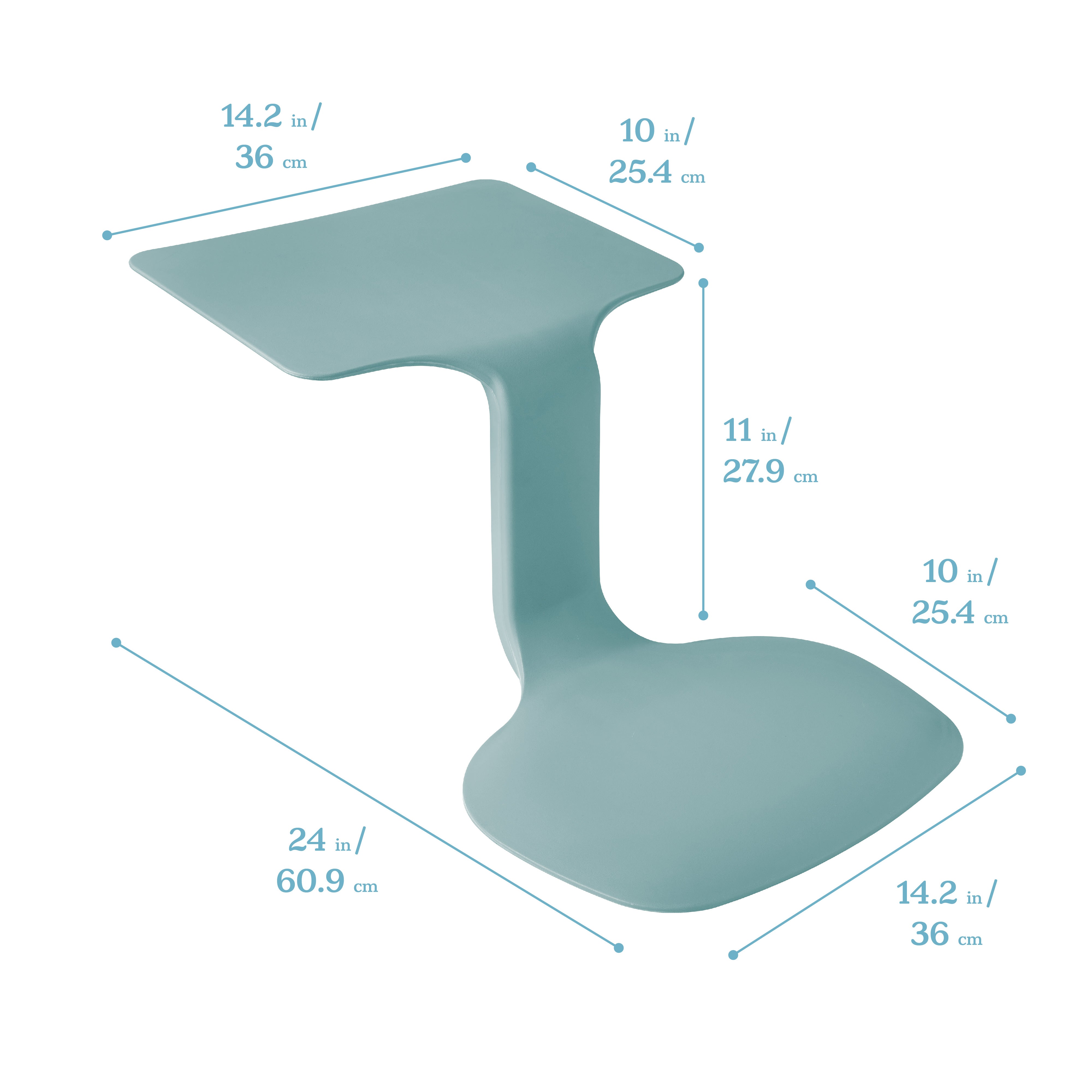 The Surf Portable Lap Desk, Flexible Seating