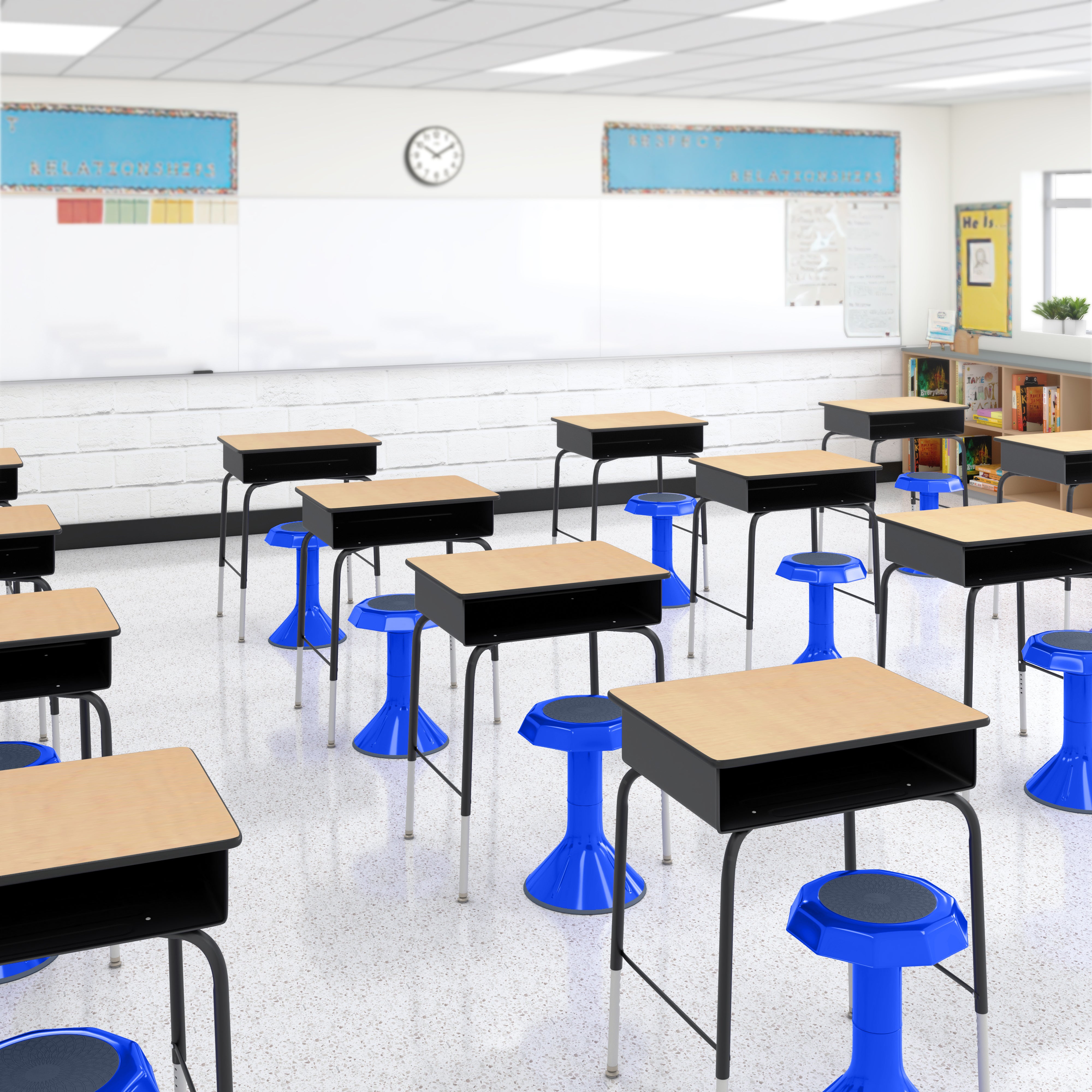 ACE Active Core Engagement Wobble Stool, 18-Inch Seat Height