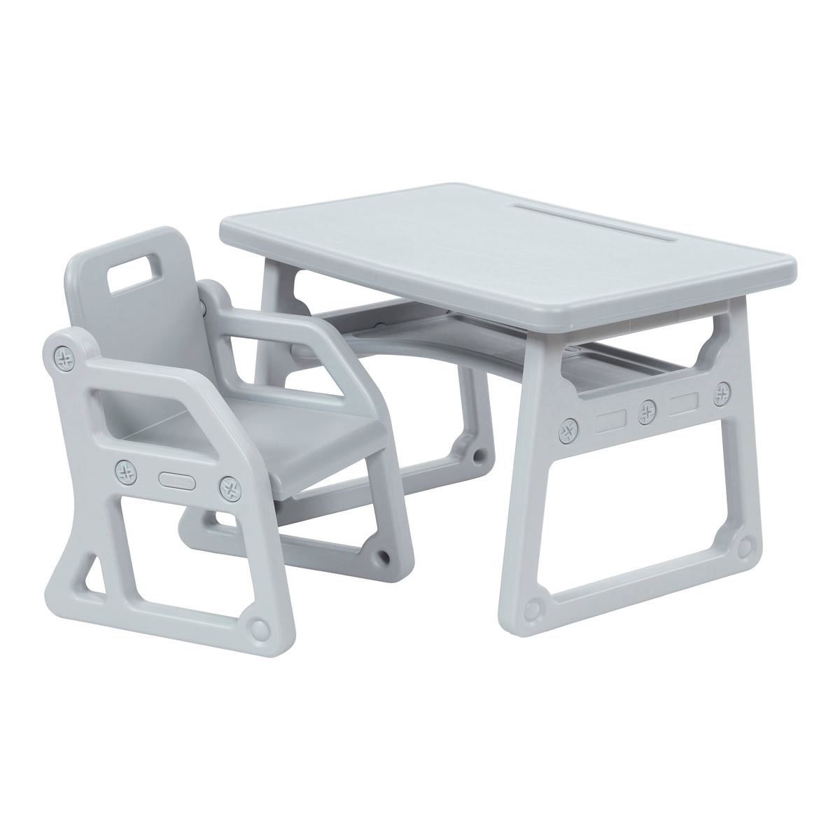 Toddler Plus Desk and Chair Set, 2-Piece