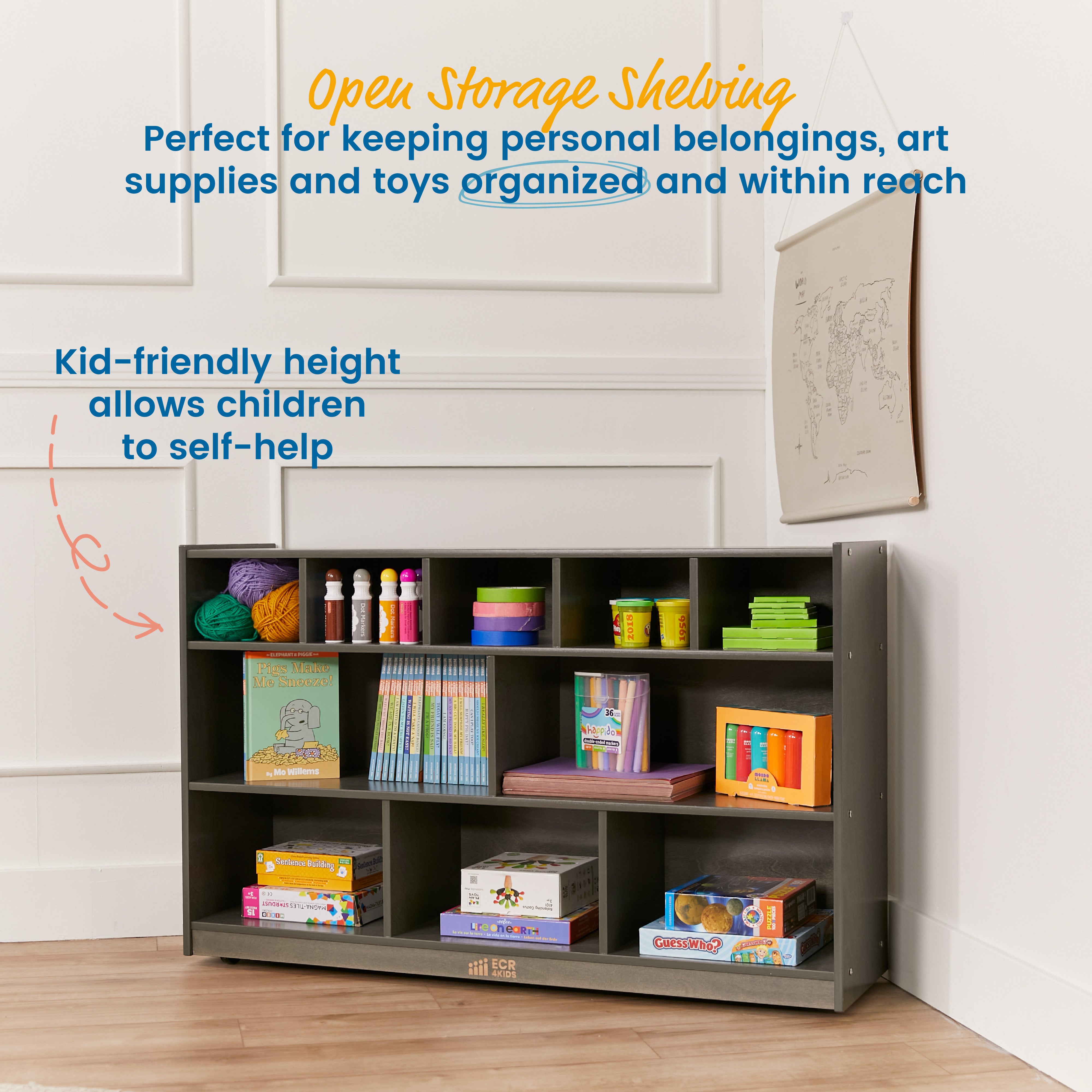 5+5 Mobile Storage and Tray Cabinet