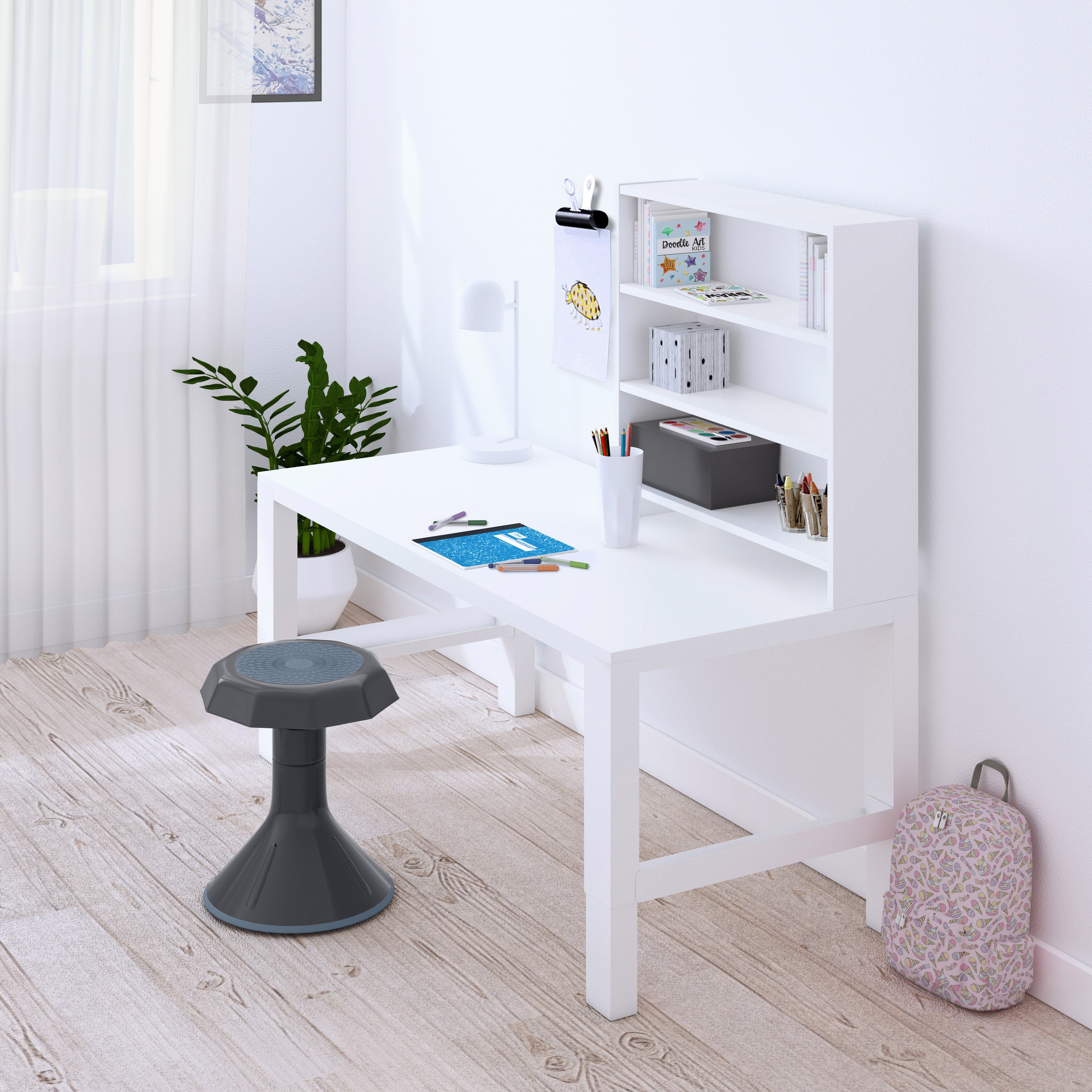 ACE Active Core Engagement Wobble Stool, 15-Inch Seat Height