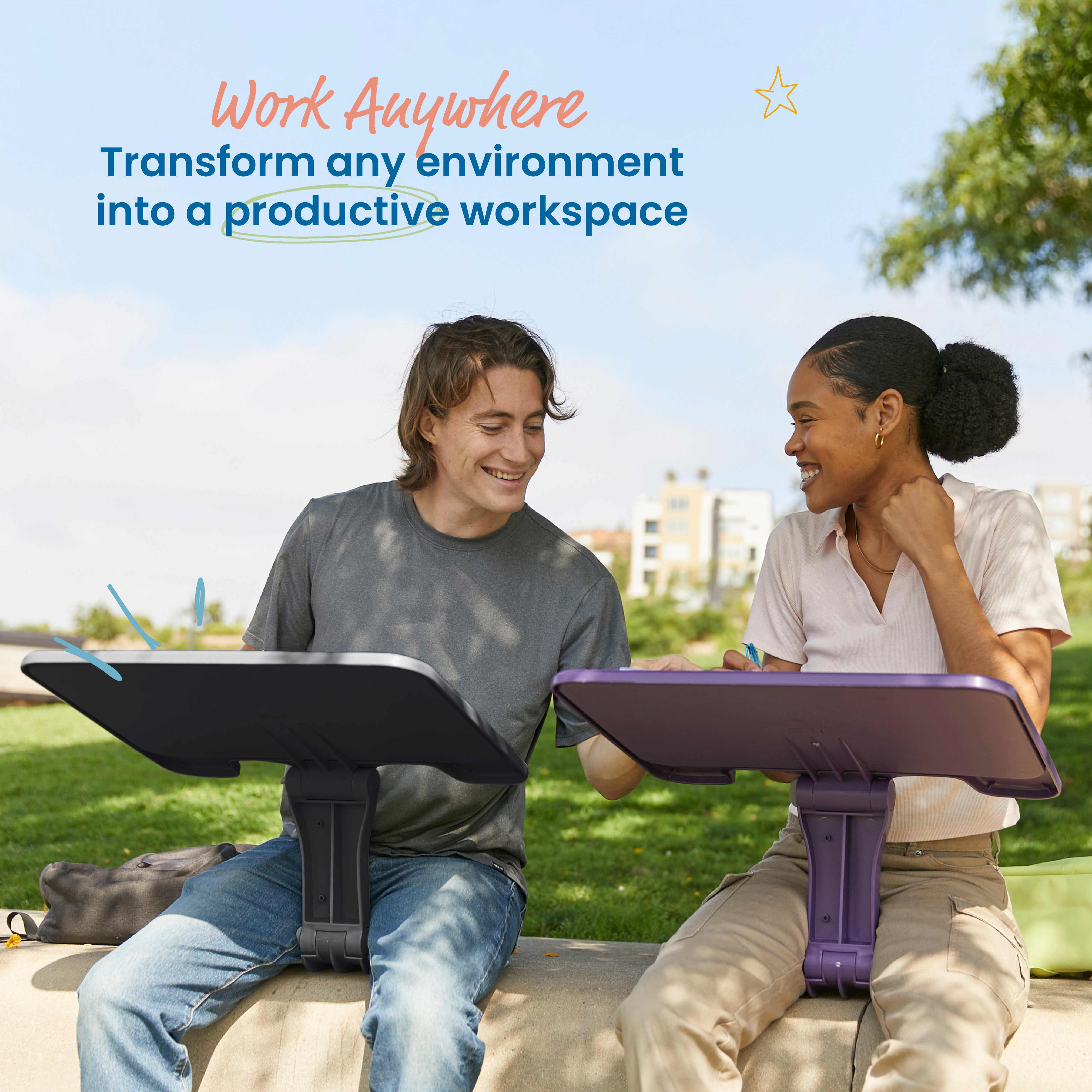 The Surf Folding Portable Lap Desk, Large