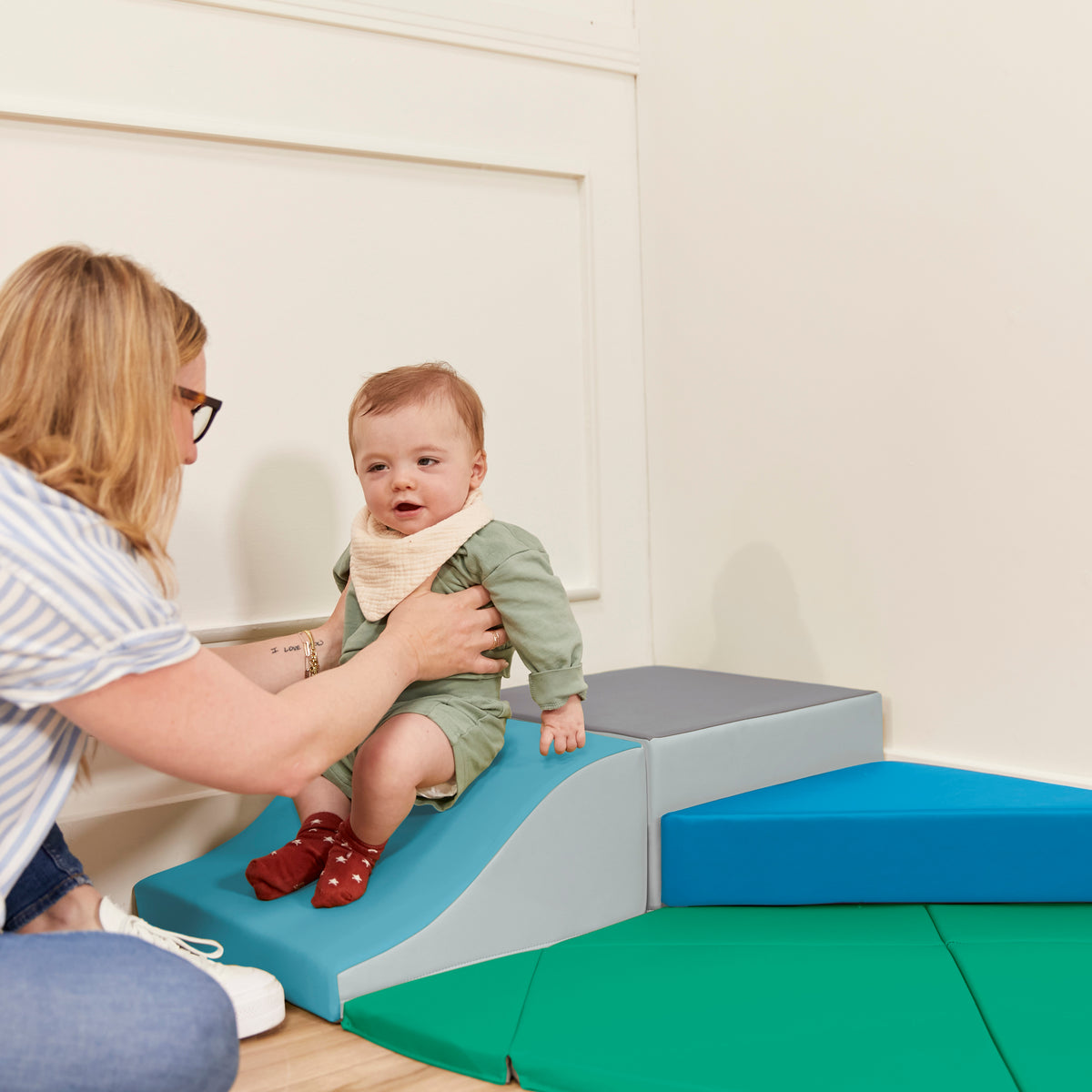 Junior Adventurer's Summit Slide Corner Climber, 4-Piece