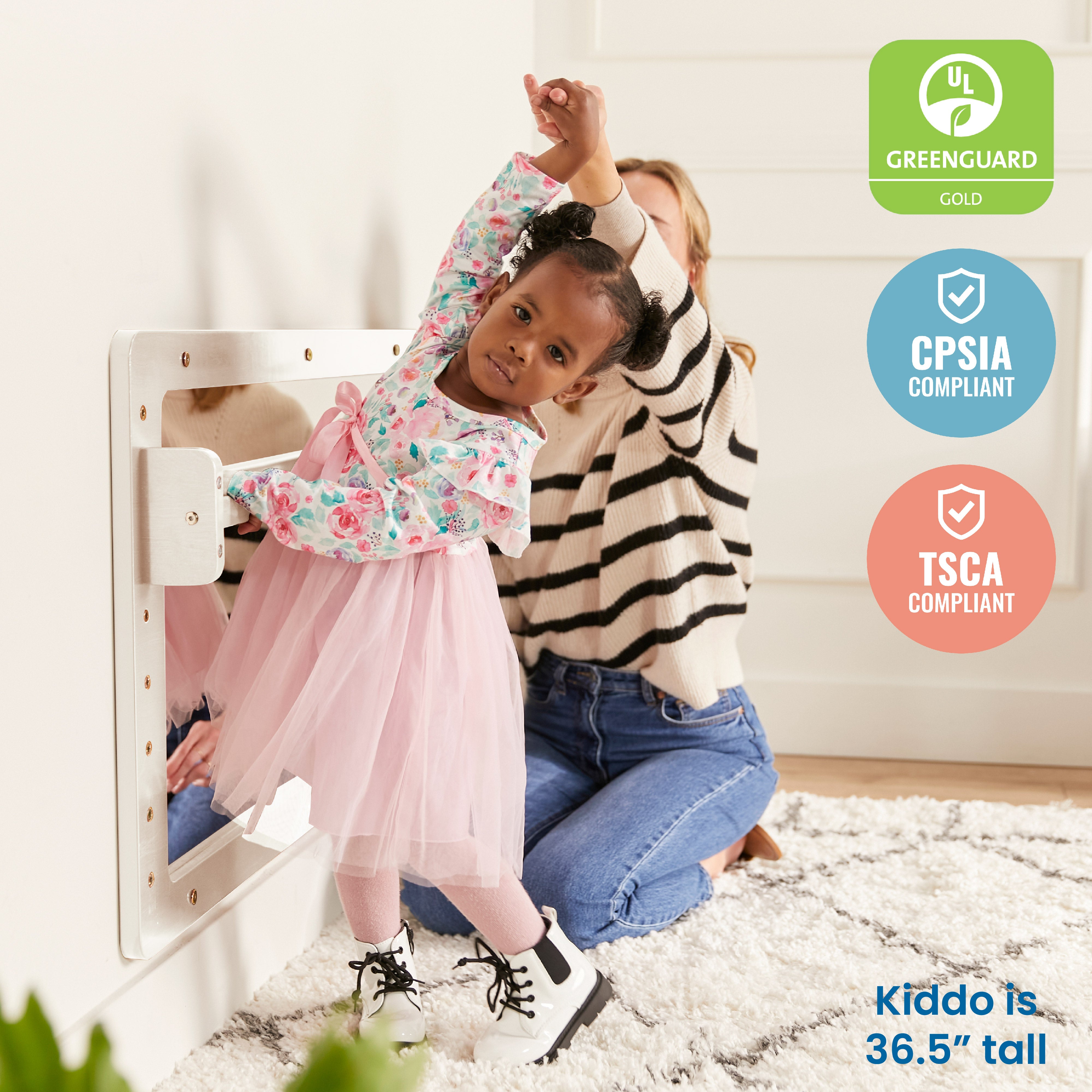 Wall-Mounted Coordination Mirror