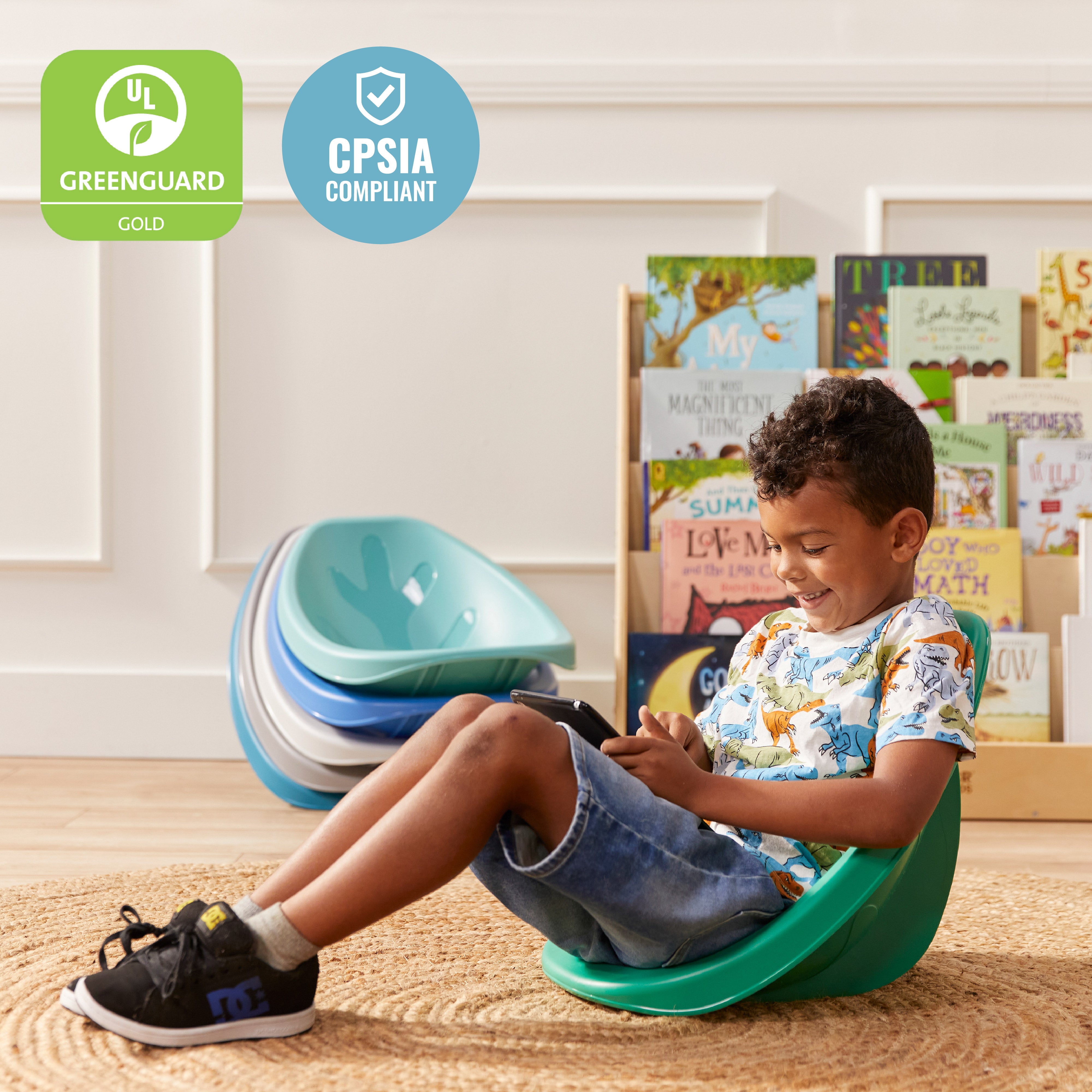 Leaf Floor Seat, 6-Piece