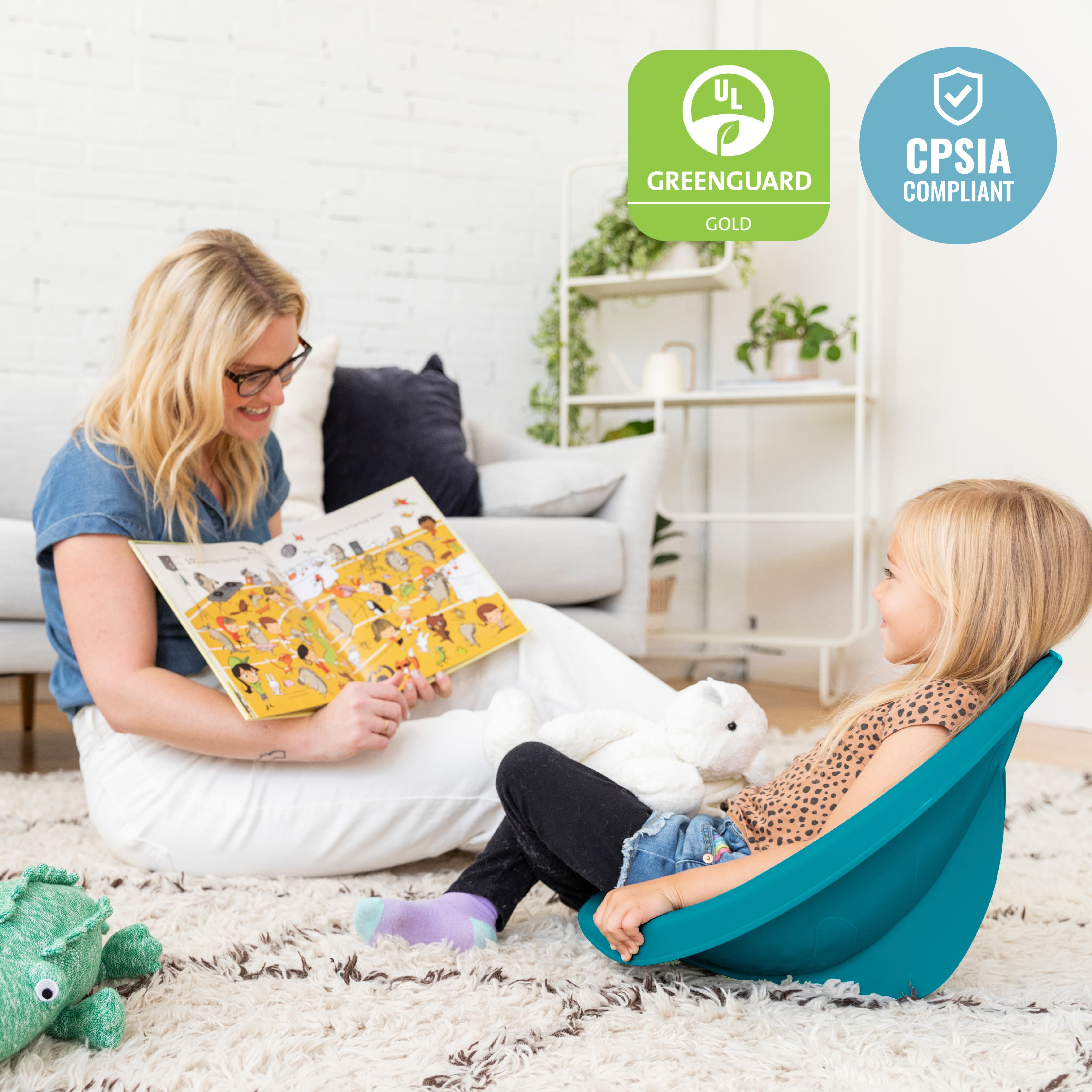 Leaf Floor Seat, 6-Piece