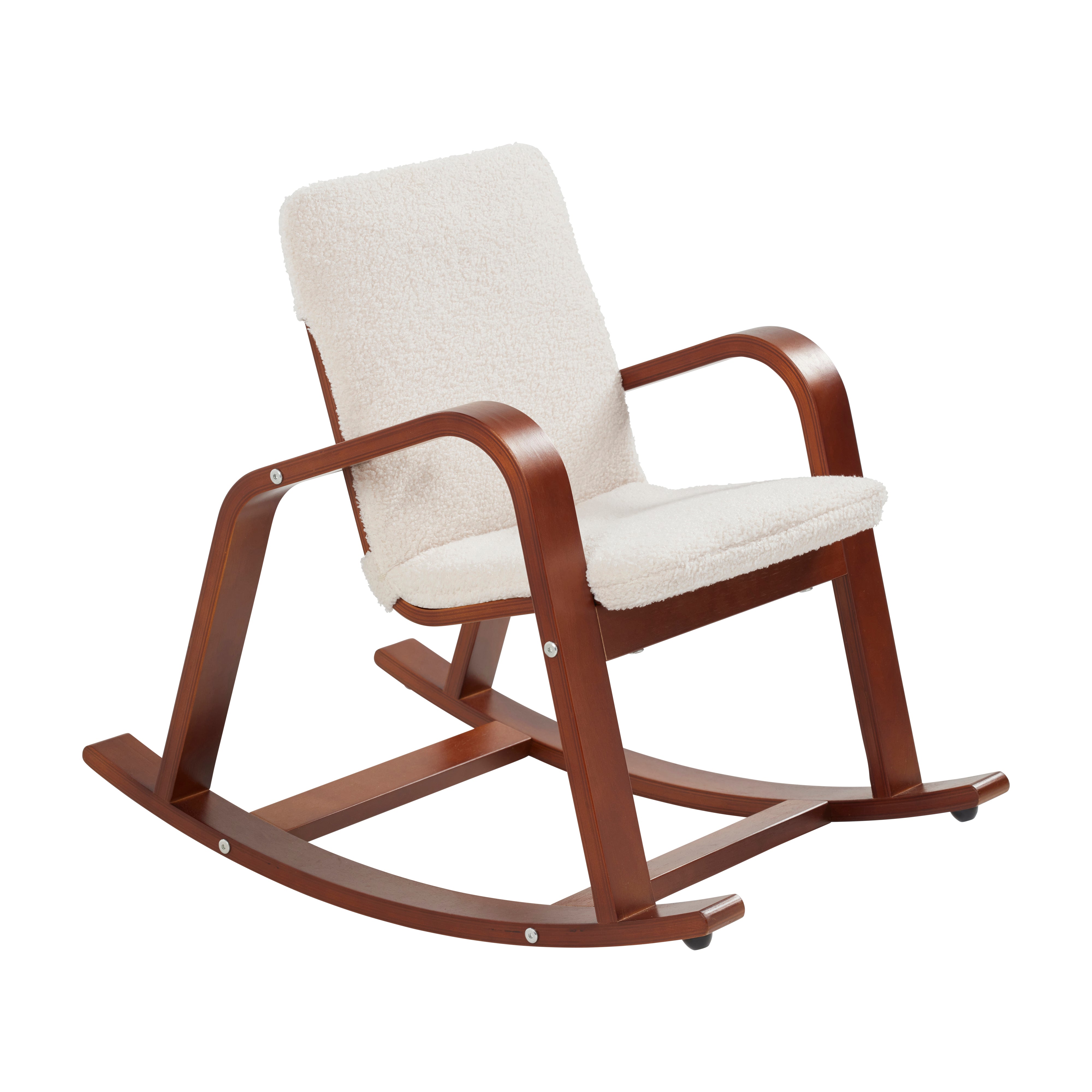 Bentwood Rocking Chair with Cushion