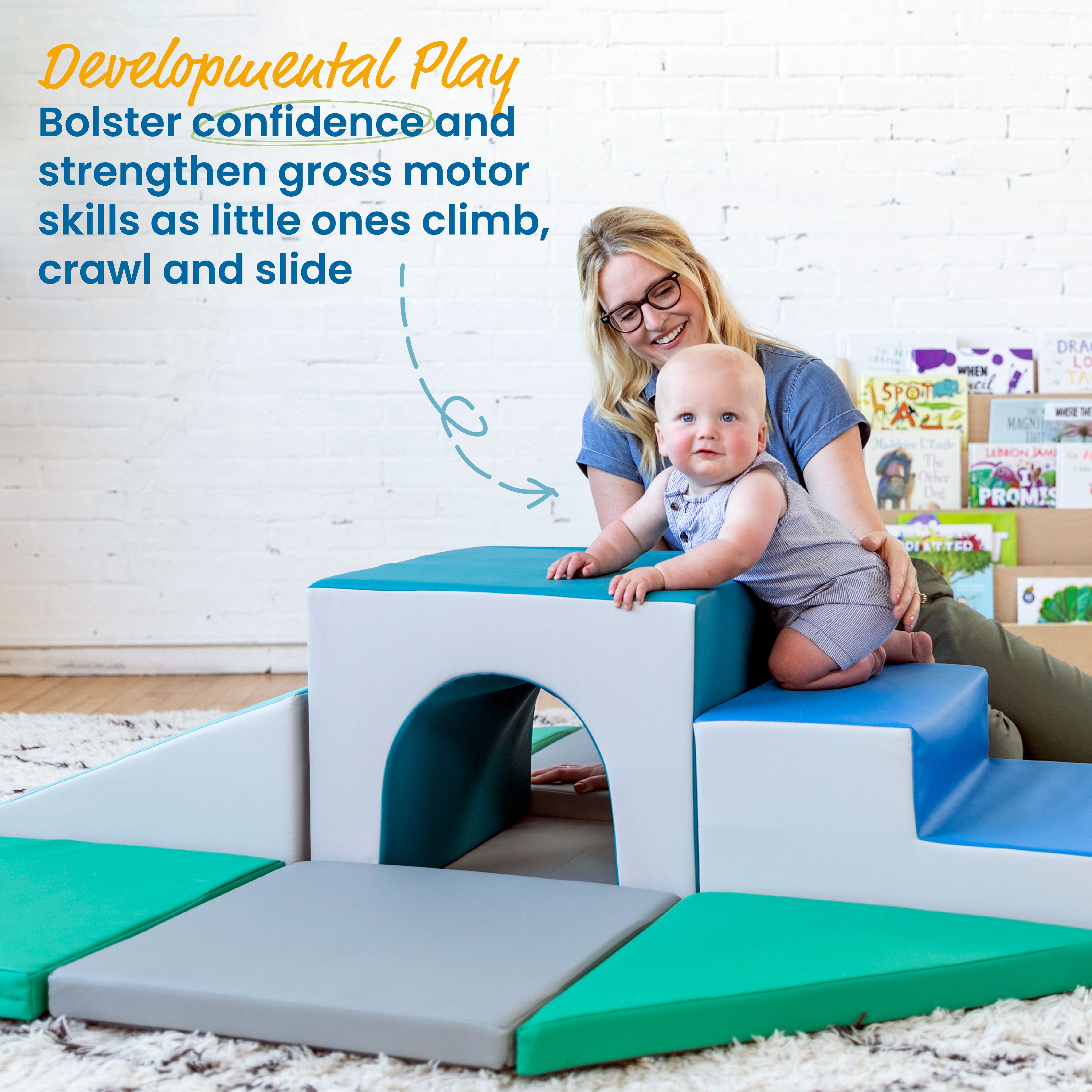 SoftZone Lincoln Tunnel Climber, 9-Piece