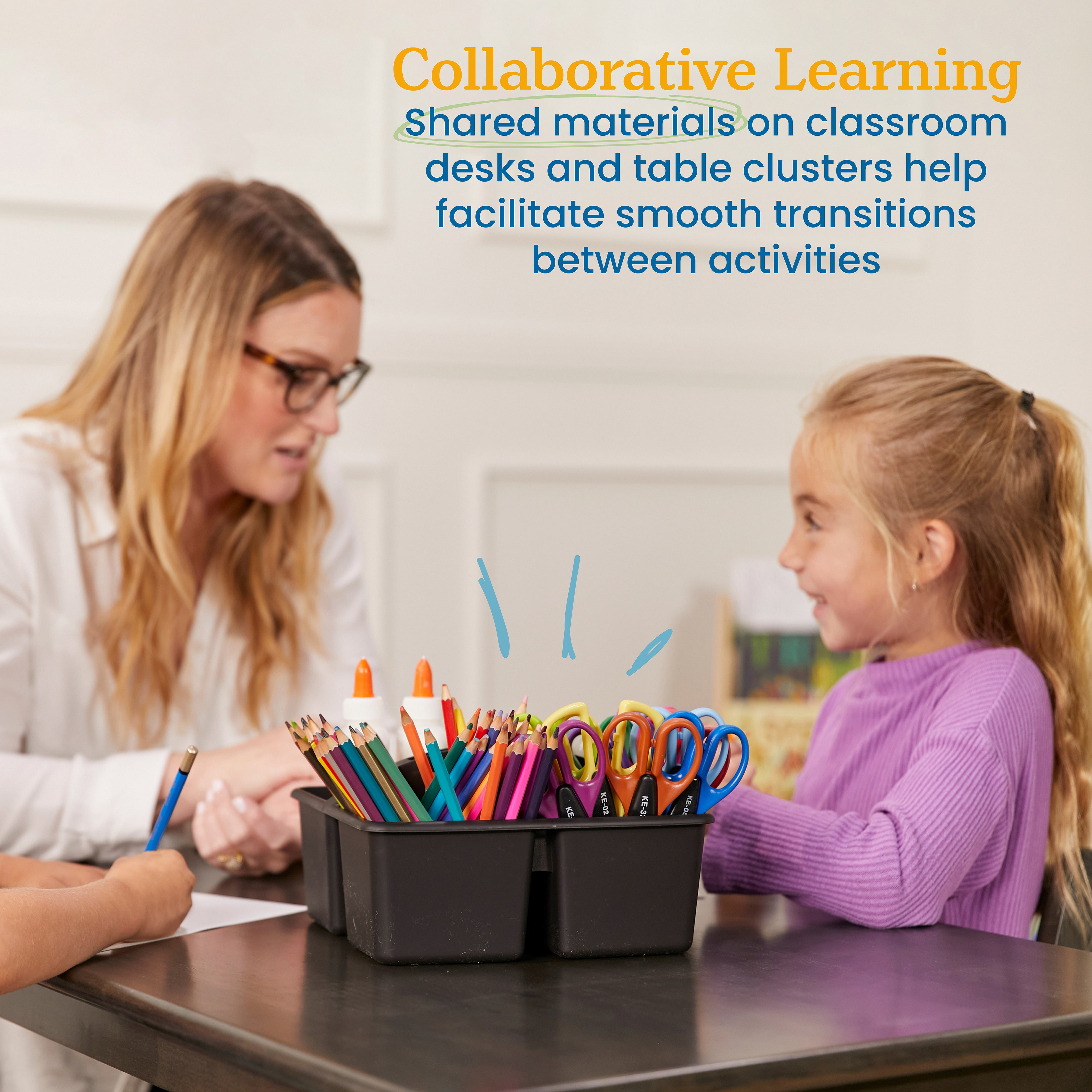 4-Compartment Medium Caddy, 6-Pack