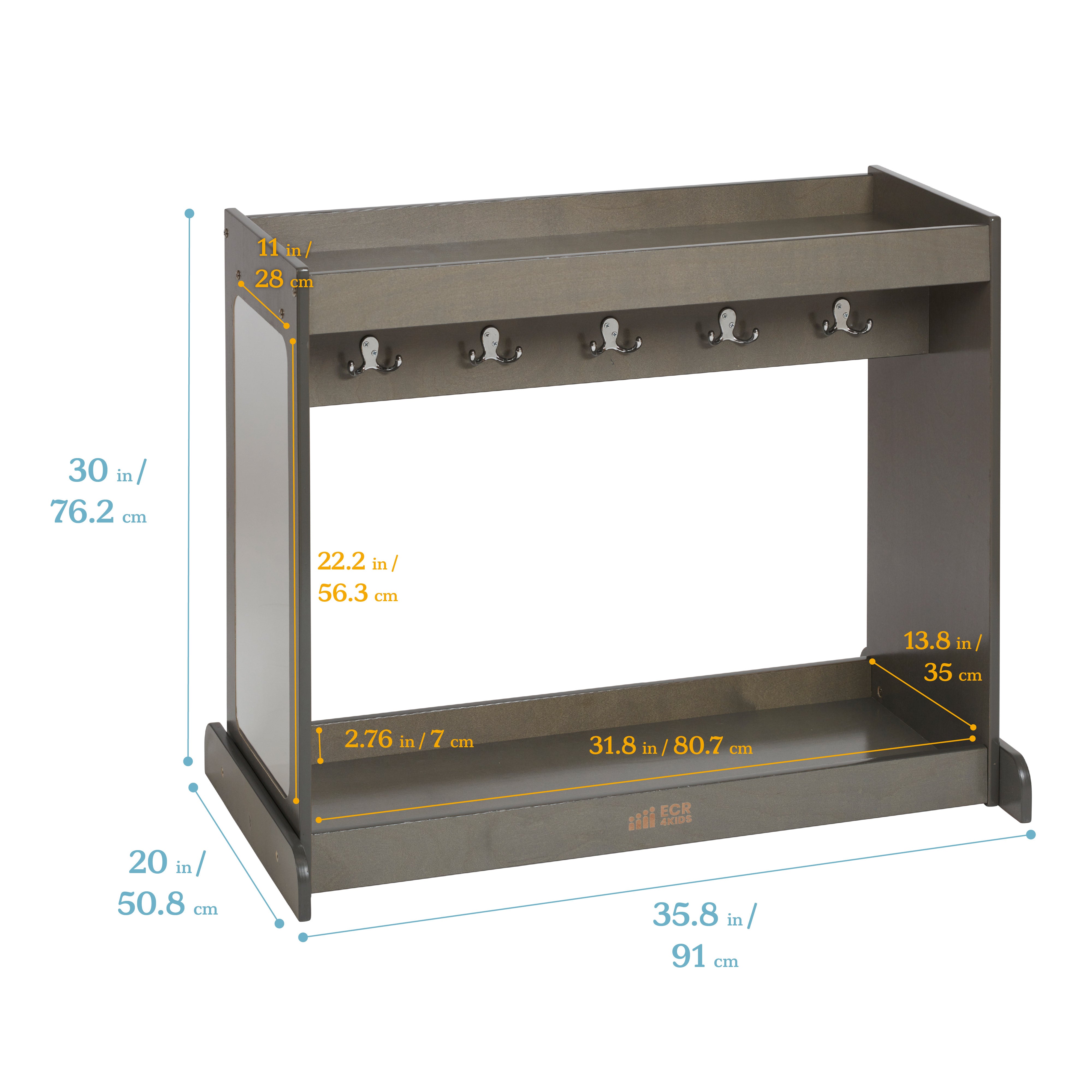 Streamline Toddler Dress-Up Island