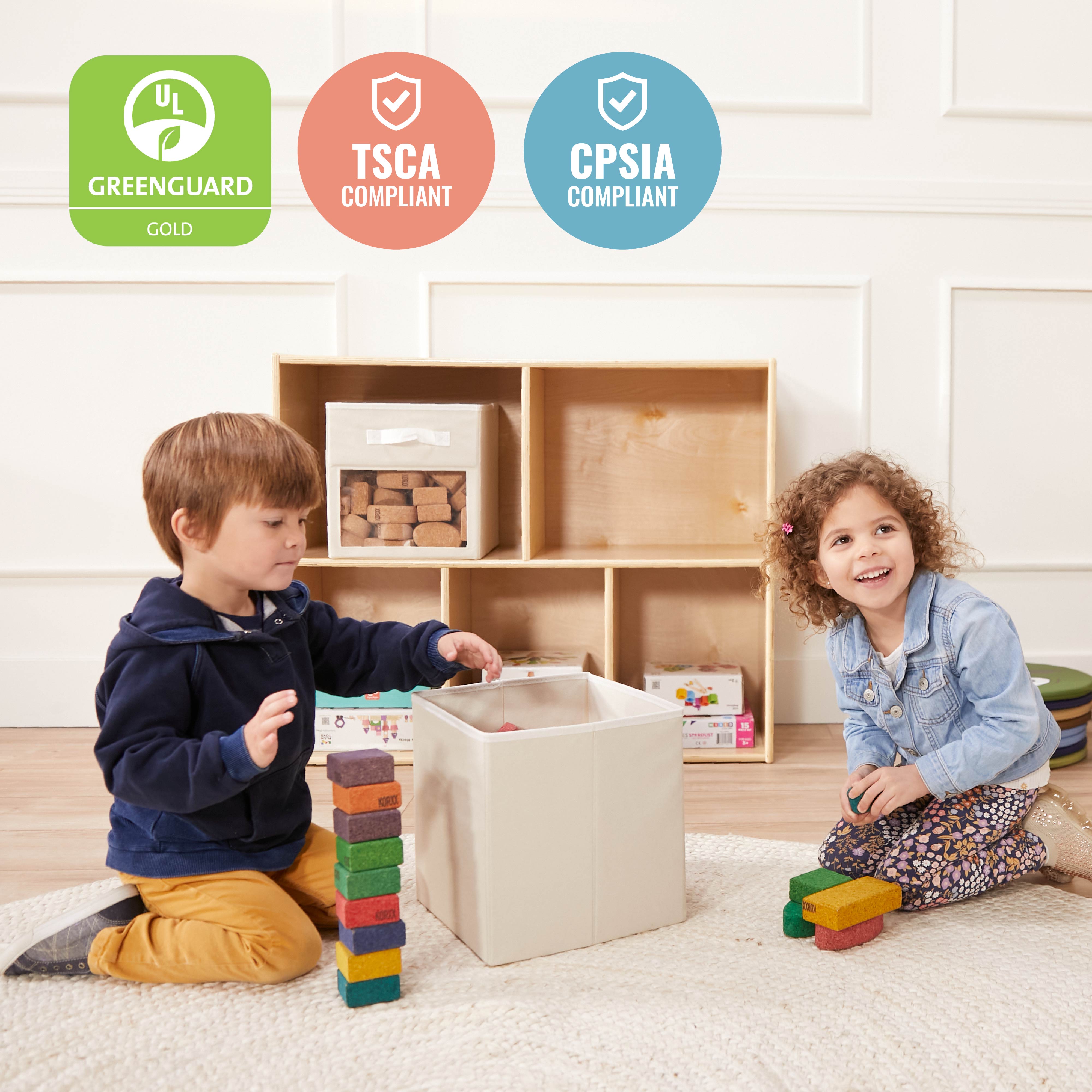 Streamline 5-Compartment Storage Cabinet, 30in