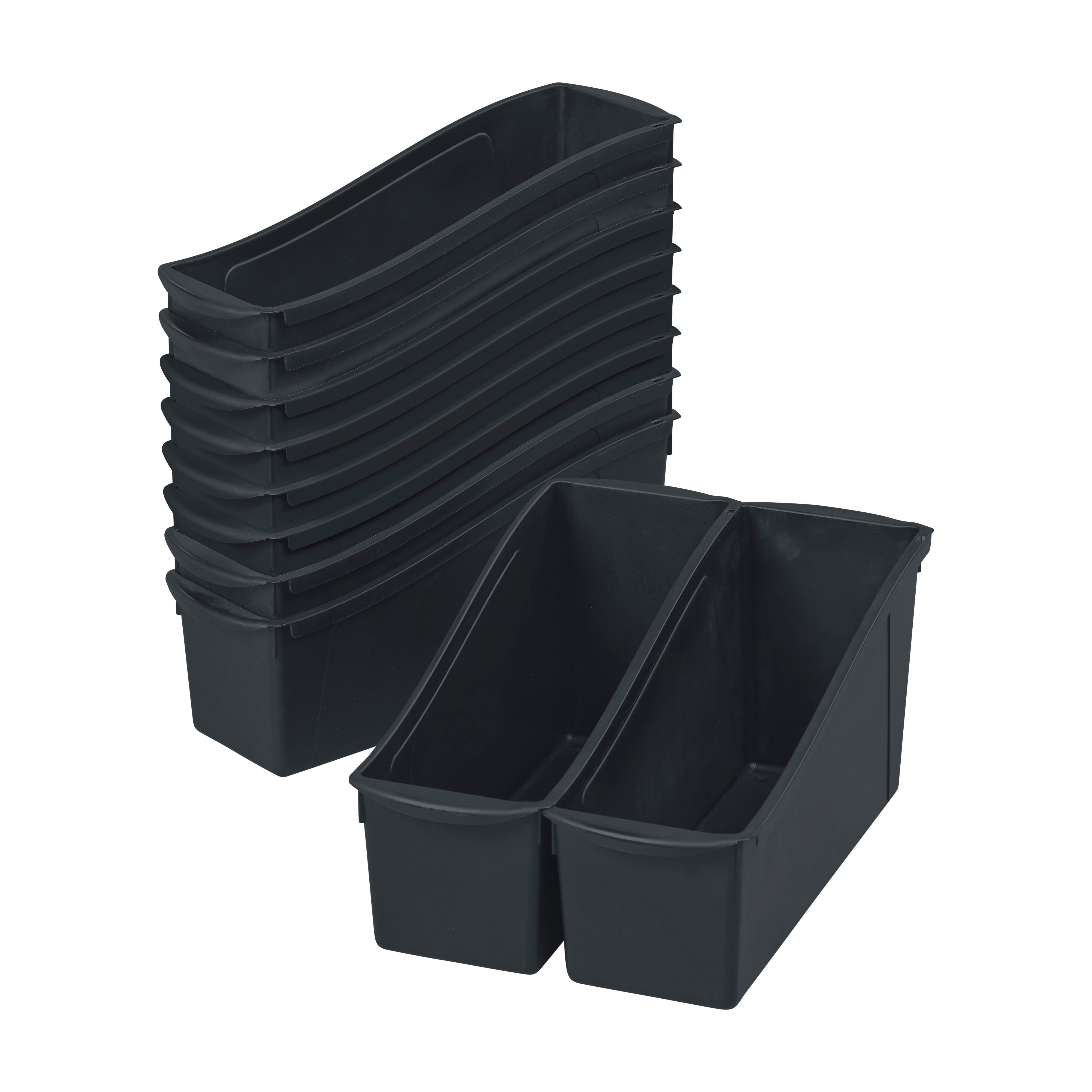 Linking Storage Book Bins, 10-Piece
