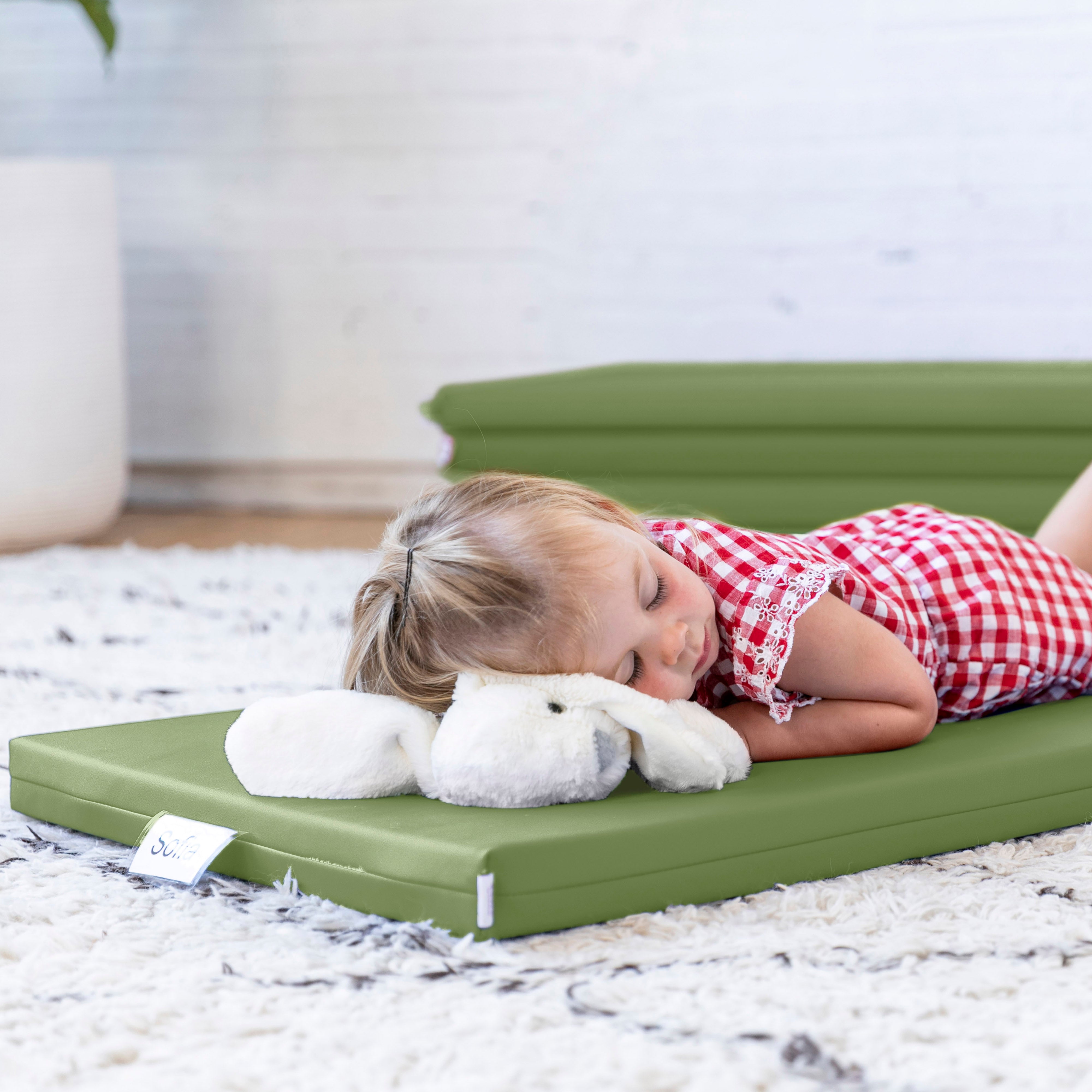 Rainbow Rest Mat with Name Tag, 5-Piece