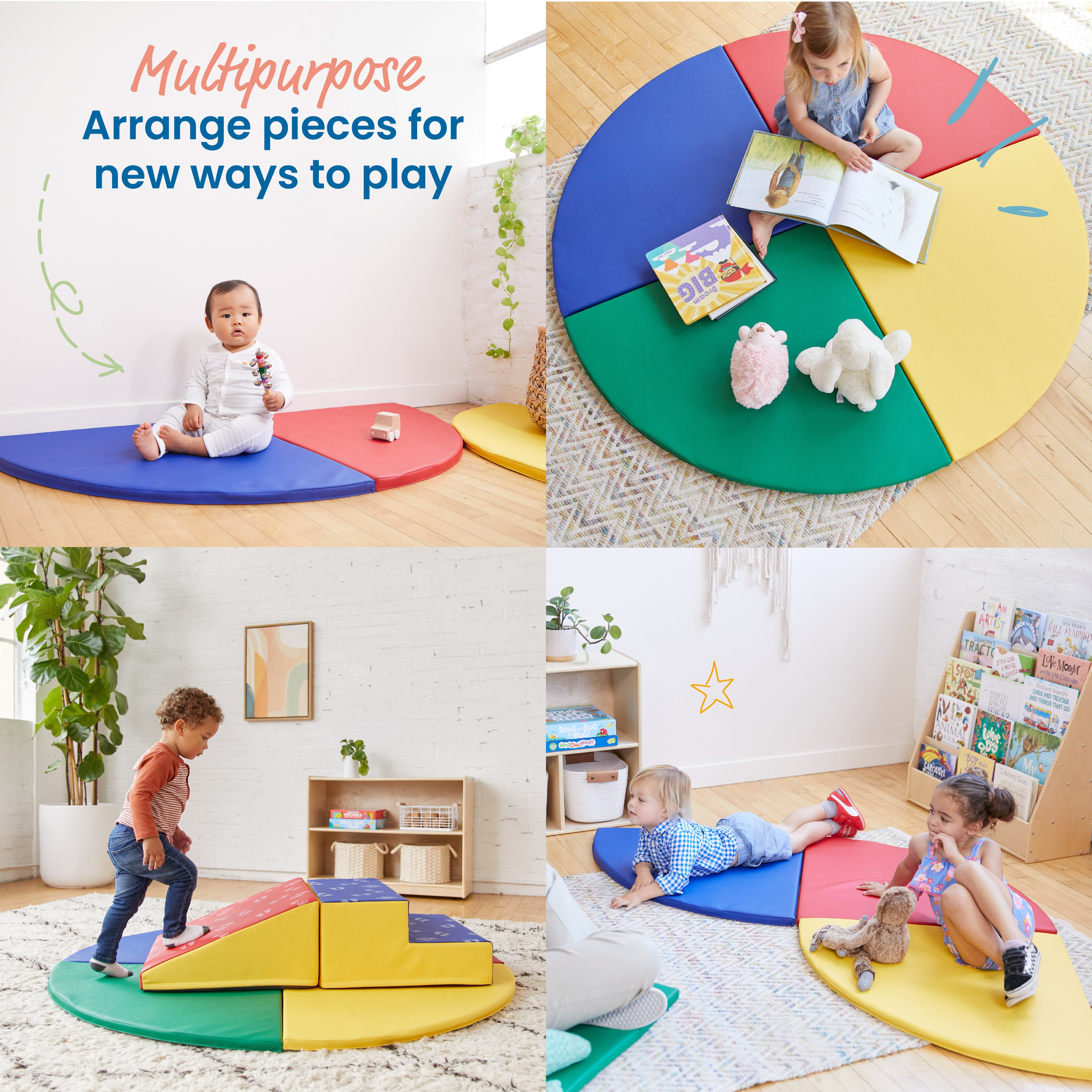 SoftZone All-Around Activity Mat, 4-Piece