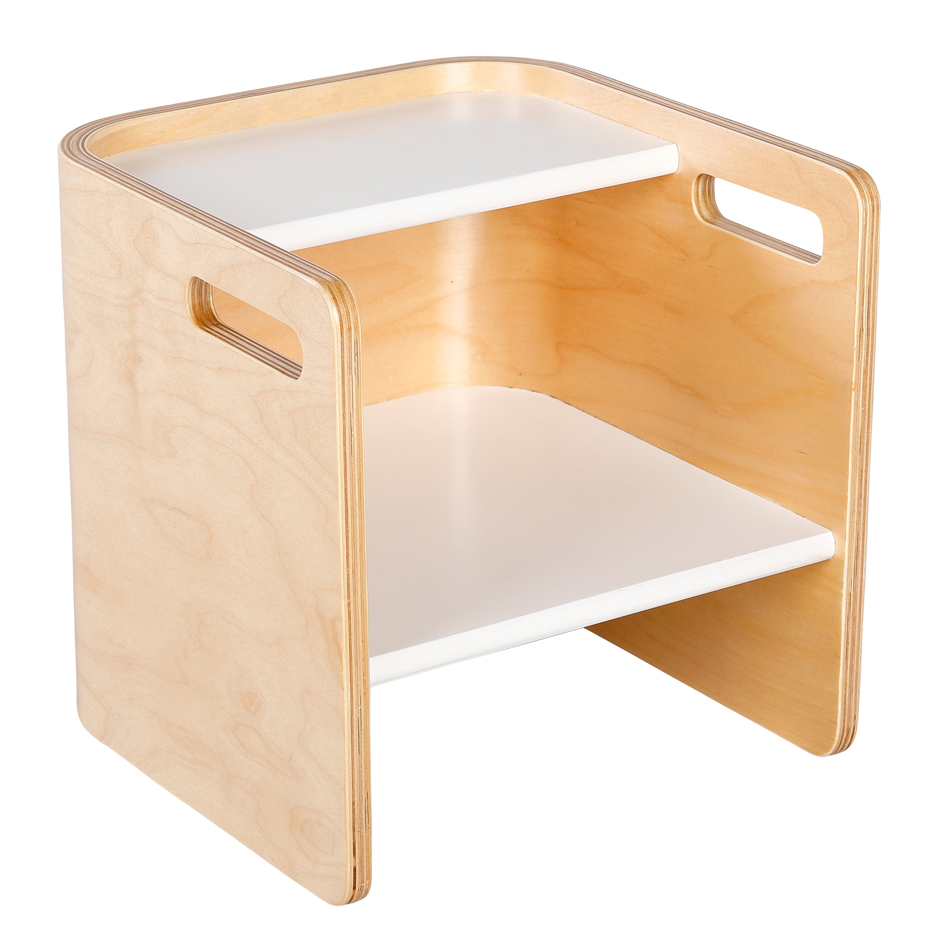 Bentwood Multipurpose Cube Chair