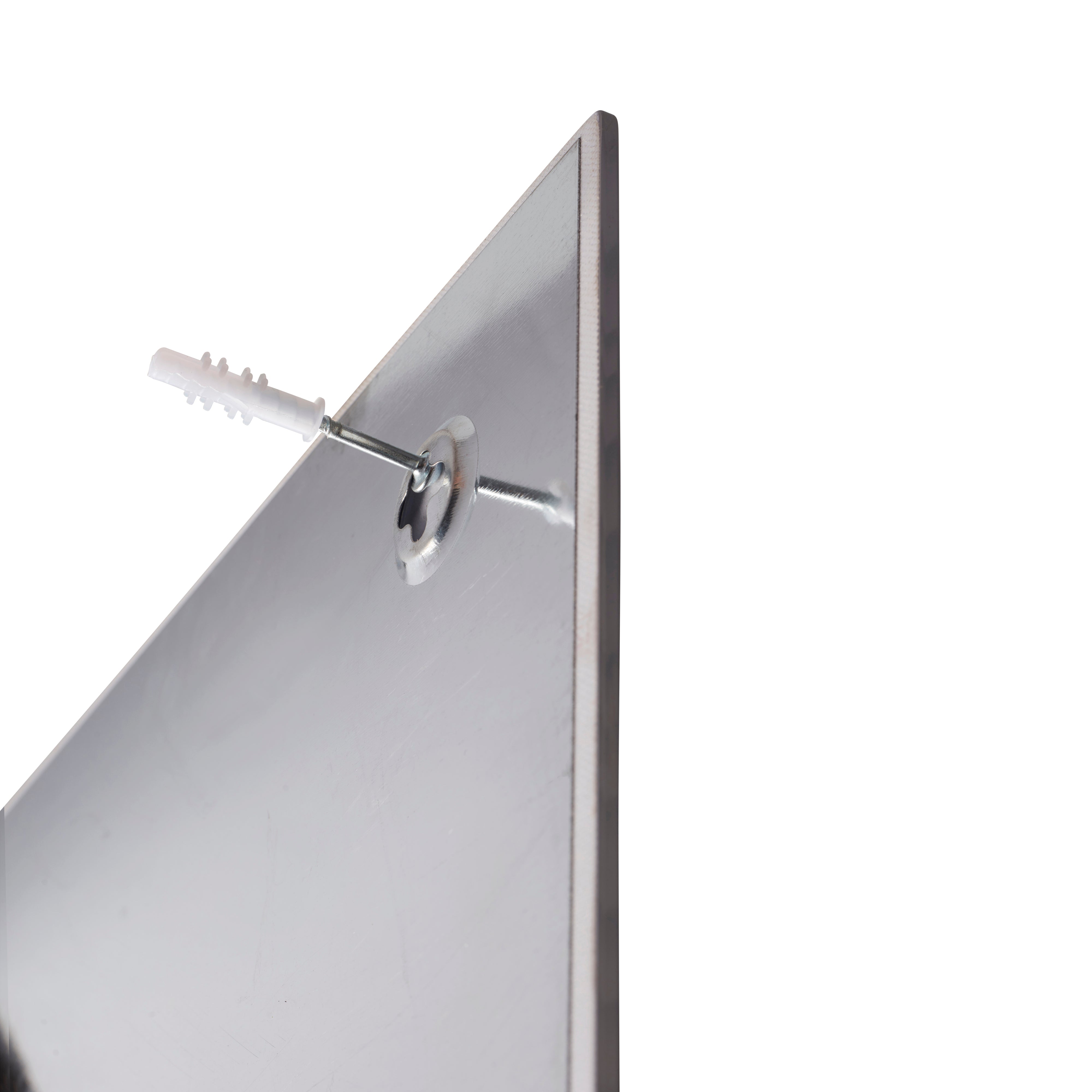 MessageStor Magnetic Dry-Erase Glass Board with Magnets, 18in x 36in