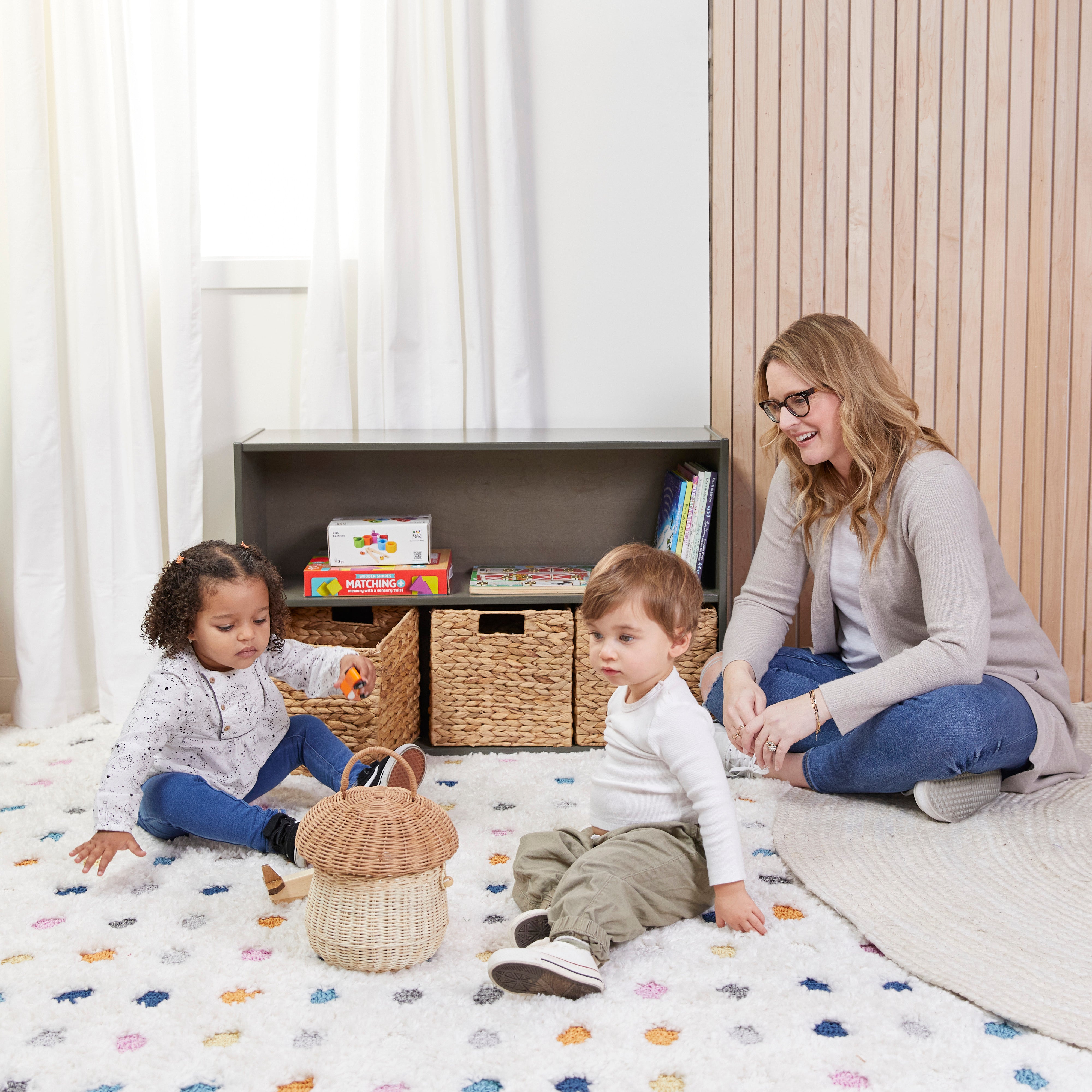 Streamline 2-Shelf Storage Cabinet, 24in