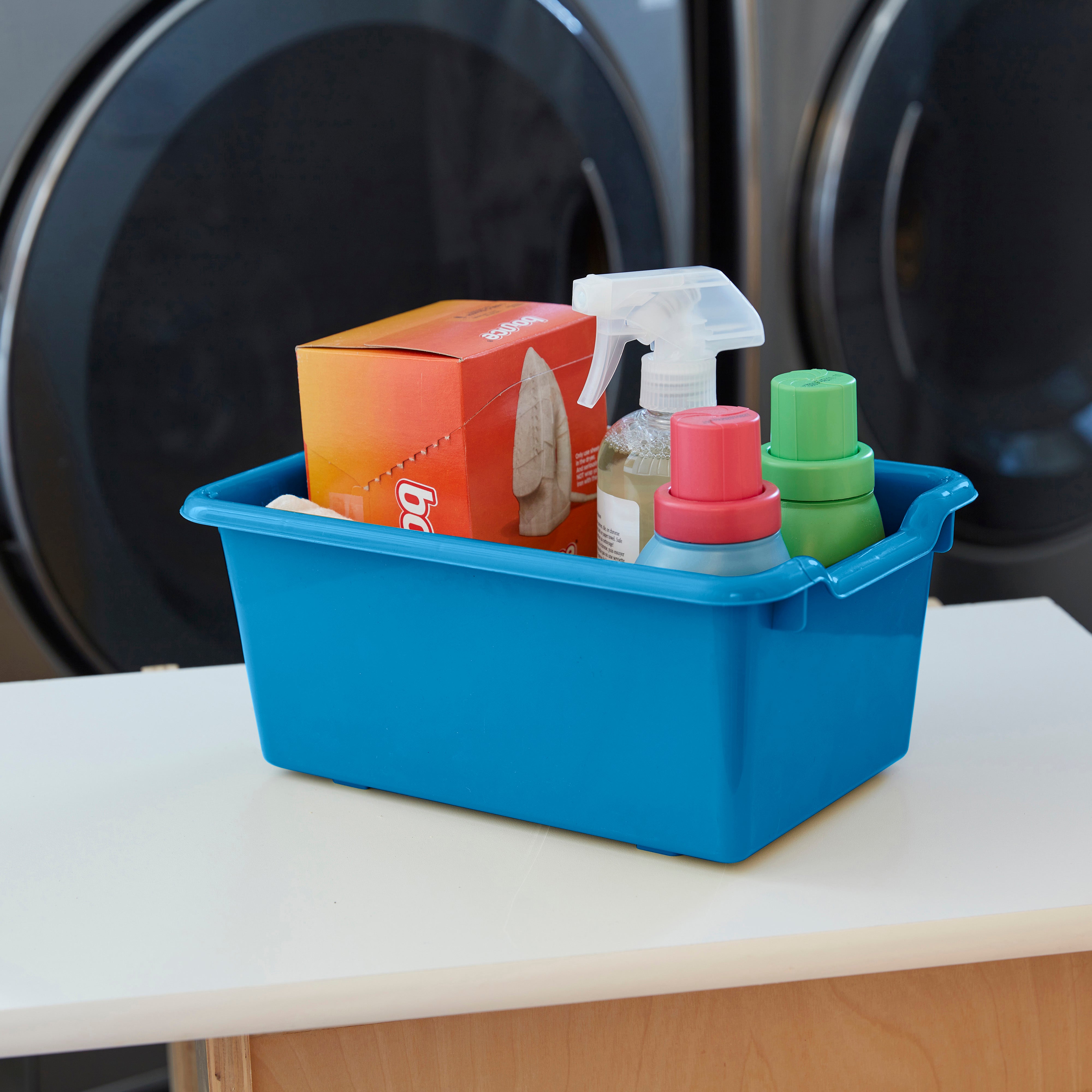 Scoop Front Storage Bins, Multipurpose Organization, 10-Pack