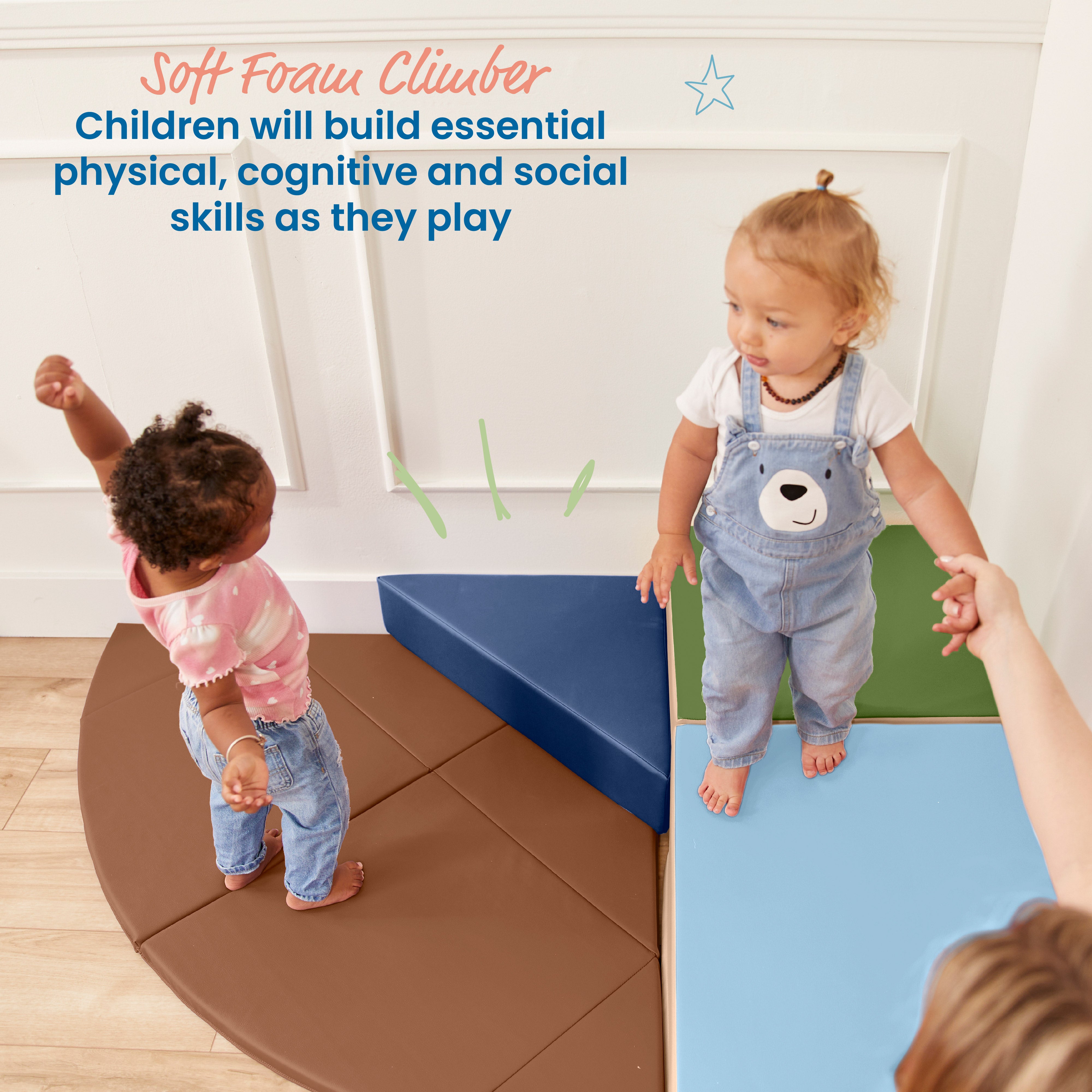 Adventurer's Summit Ramp Corner Climber, 4-Piece
