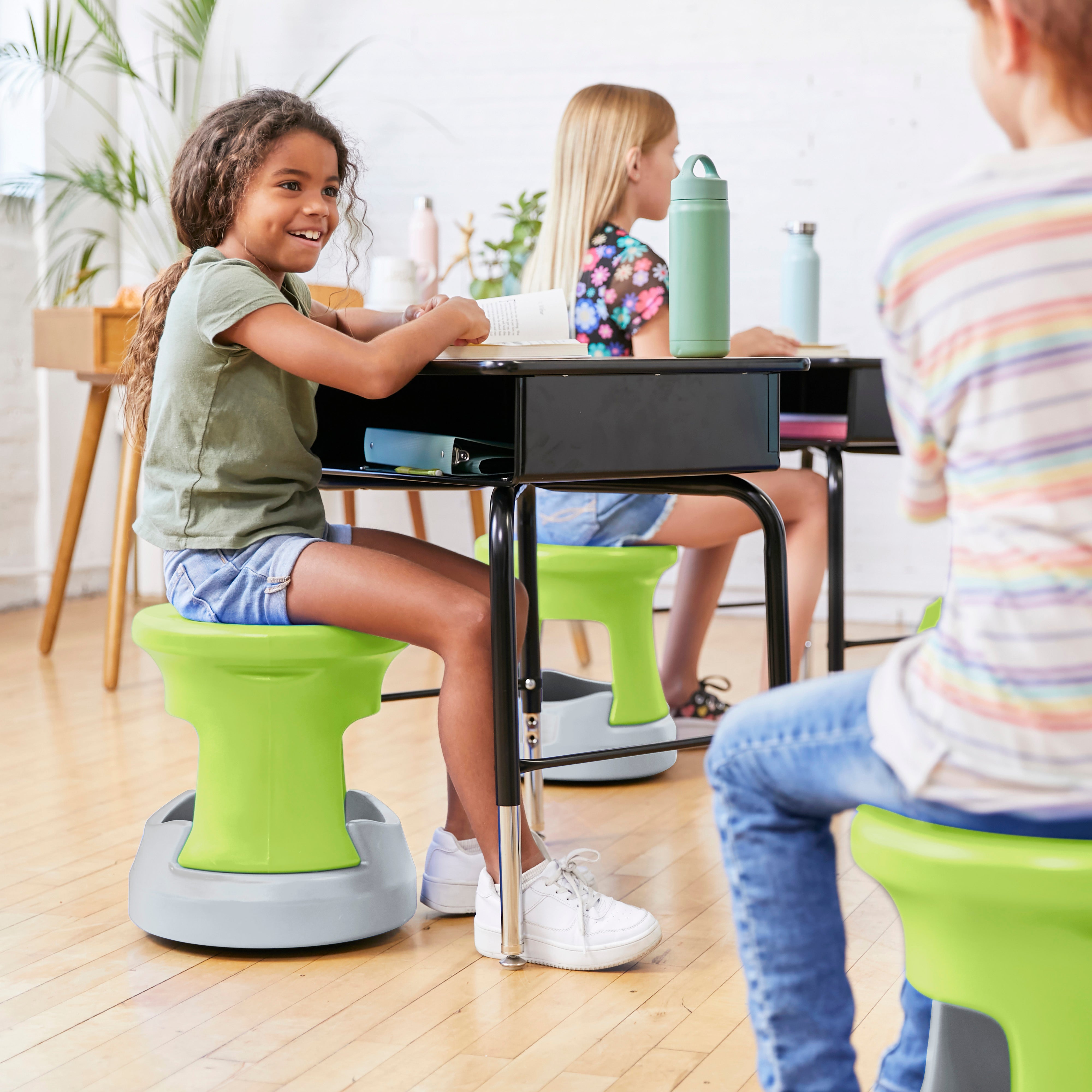 Storage Wobble Stool, 15in Seat Height