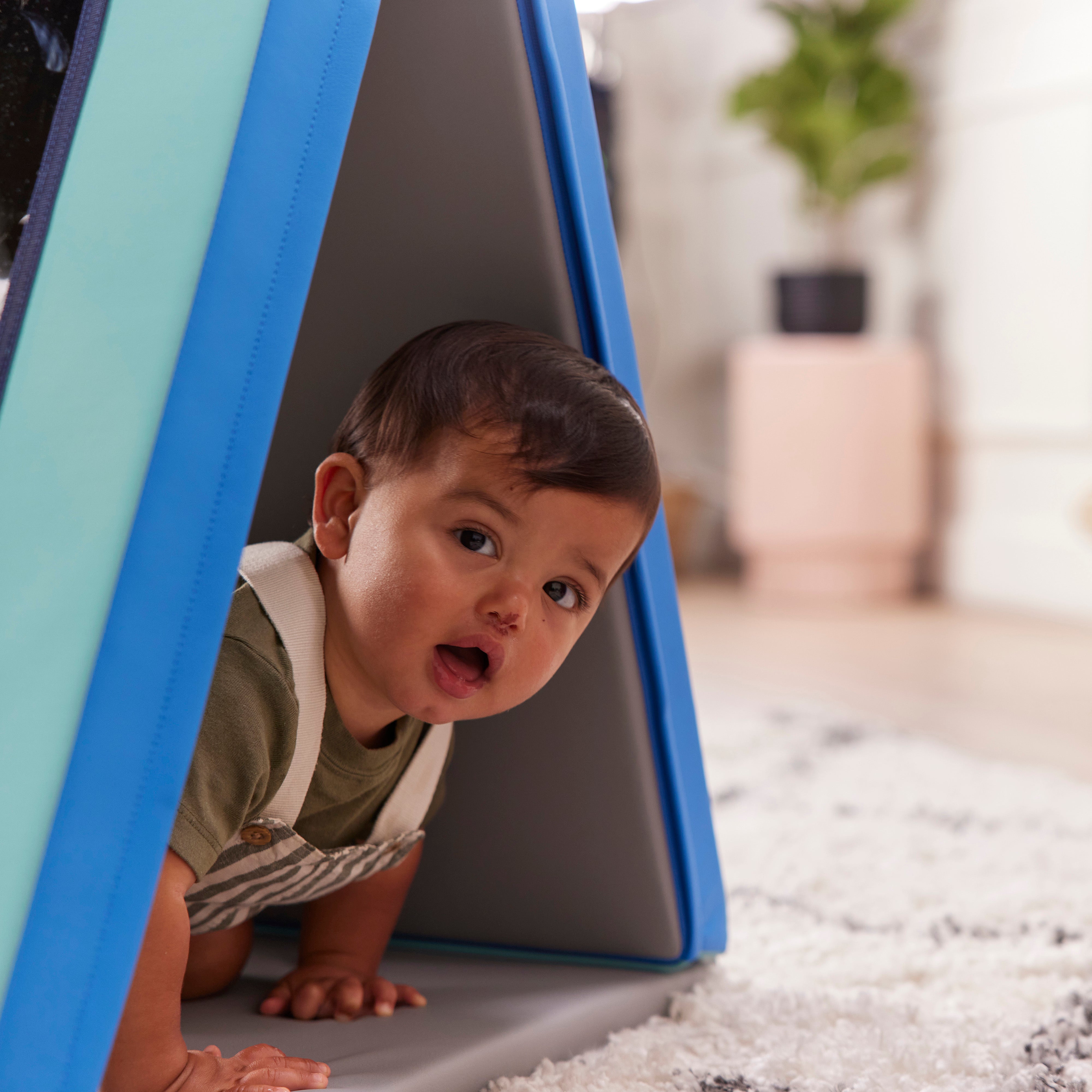 Folding Floor Mirror