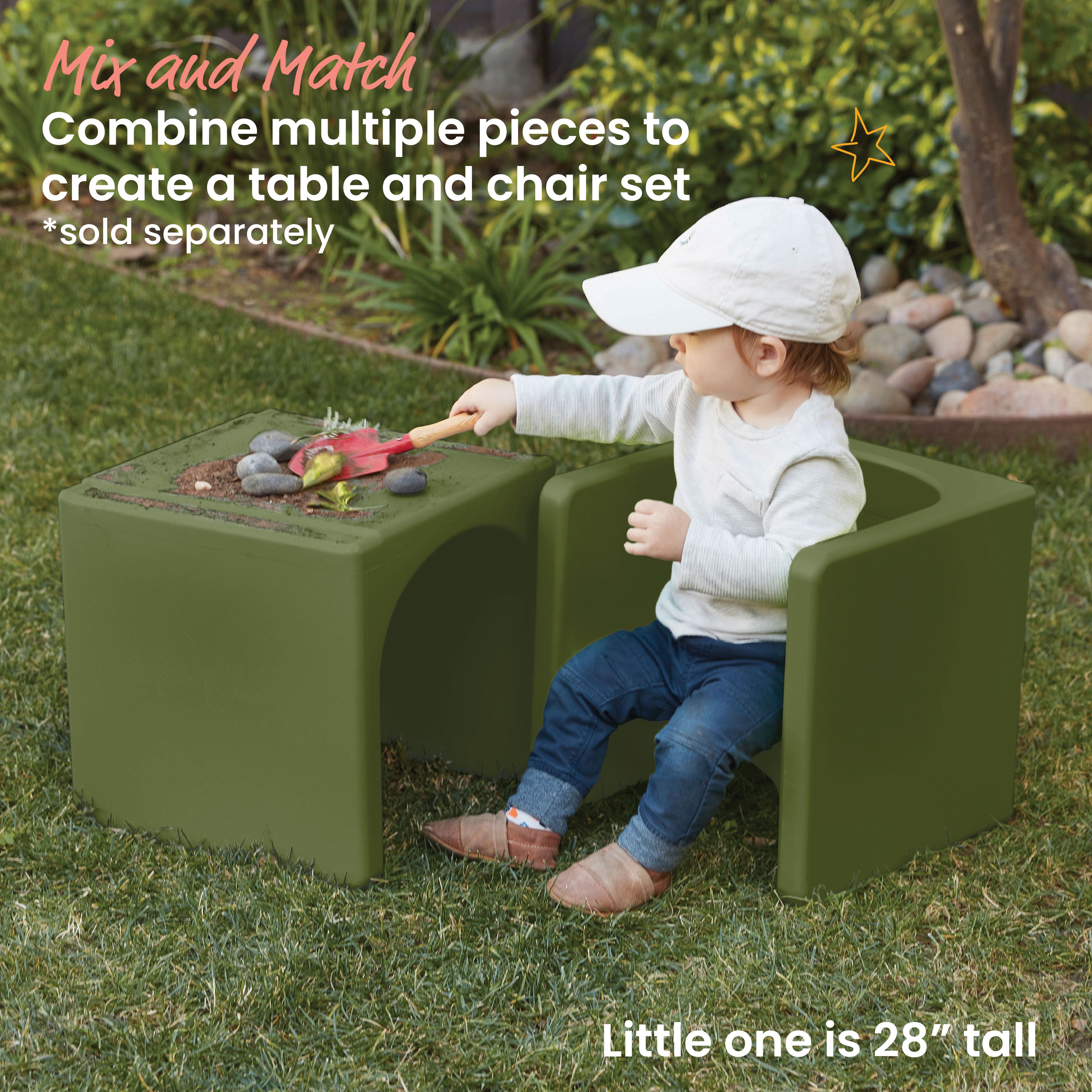 Tri-Me 3-In-1 Cube Chair