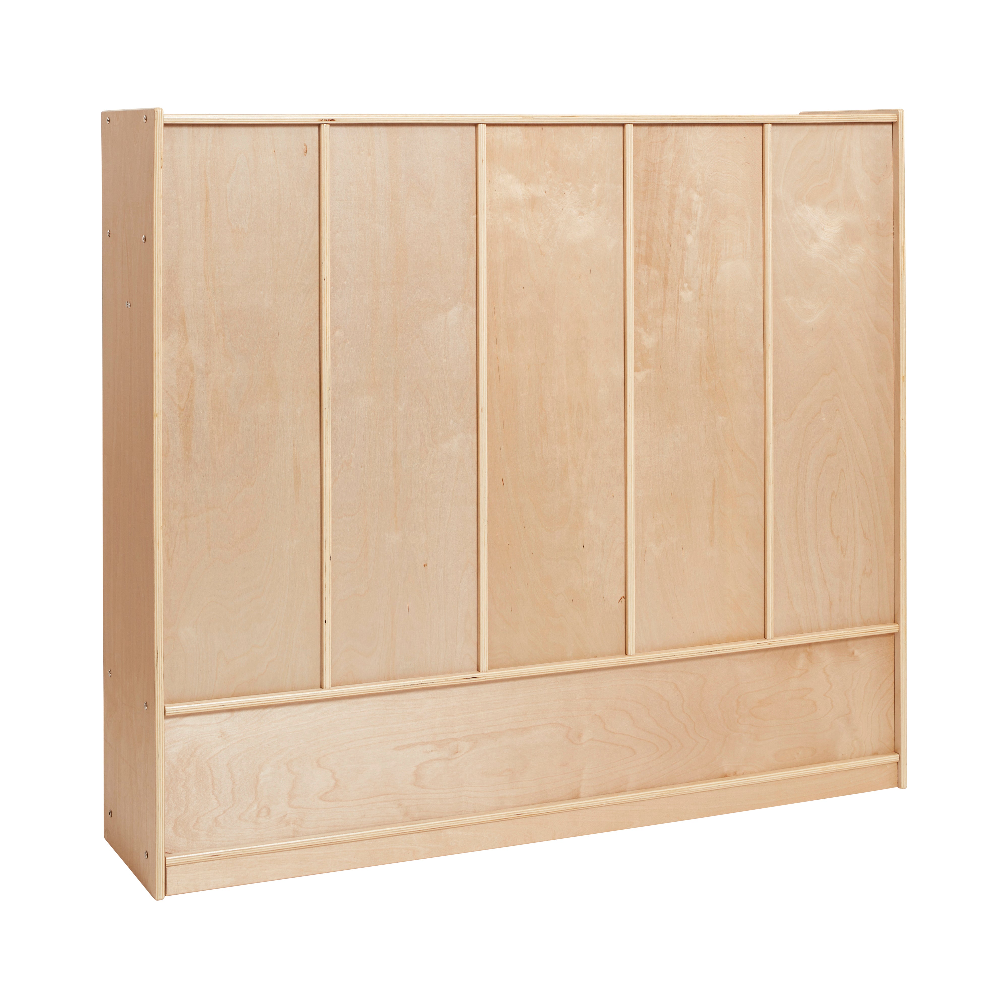 5-Section Coat Locker with Cubby Storage Compartments