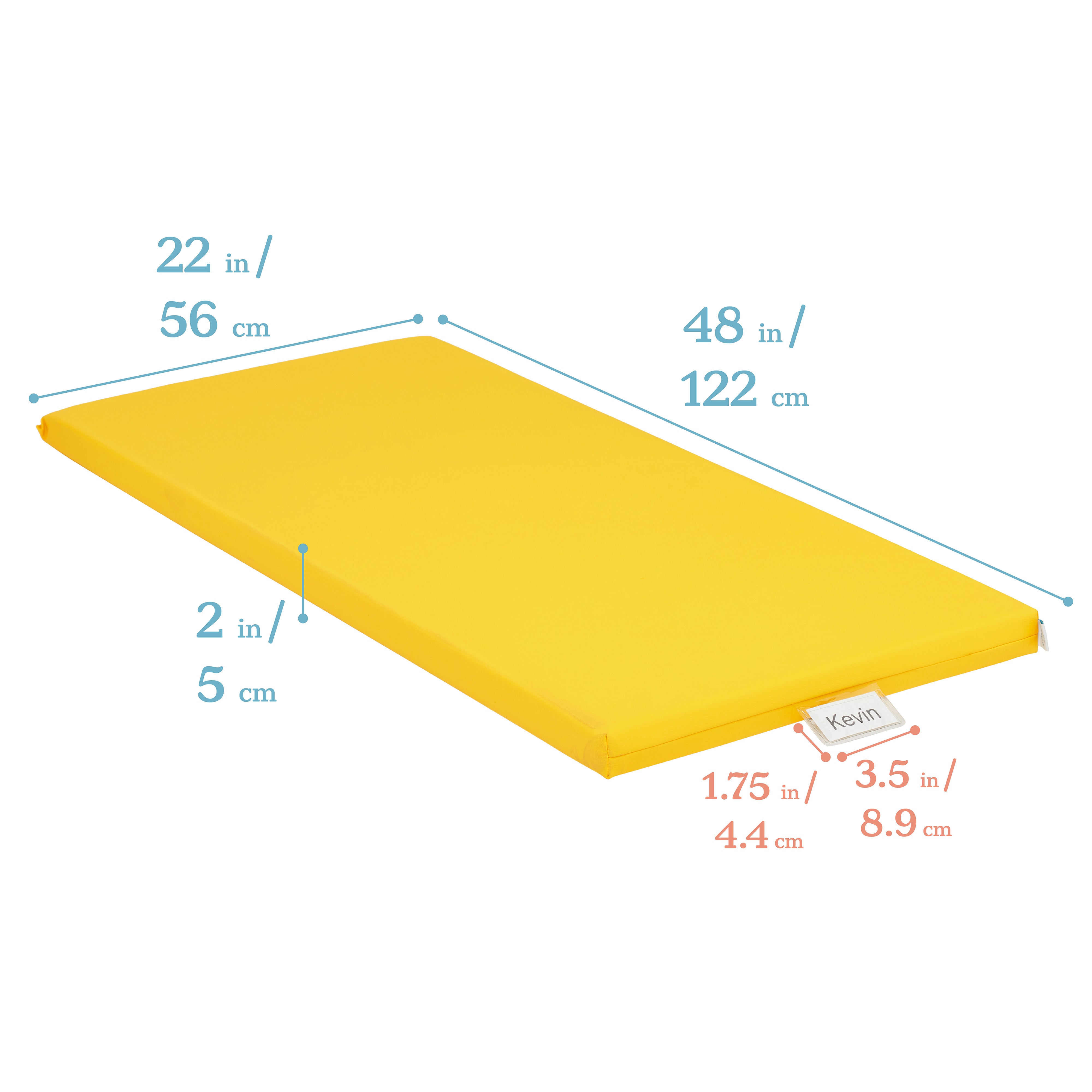 Rainbow Rest Mat, 2in, 5-Piece