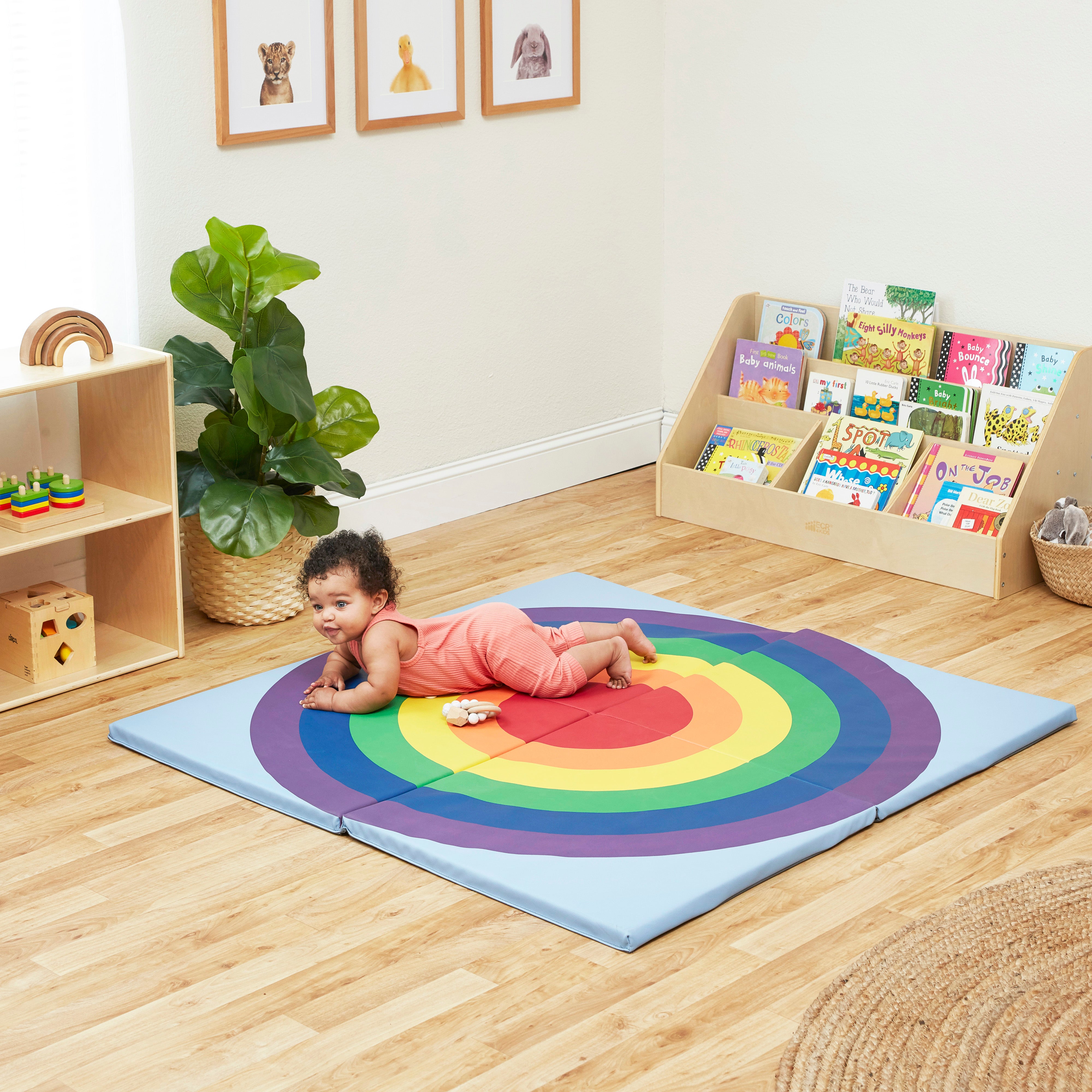 SoftZone Rainbow Activity Mat