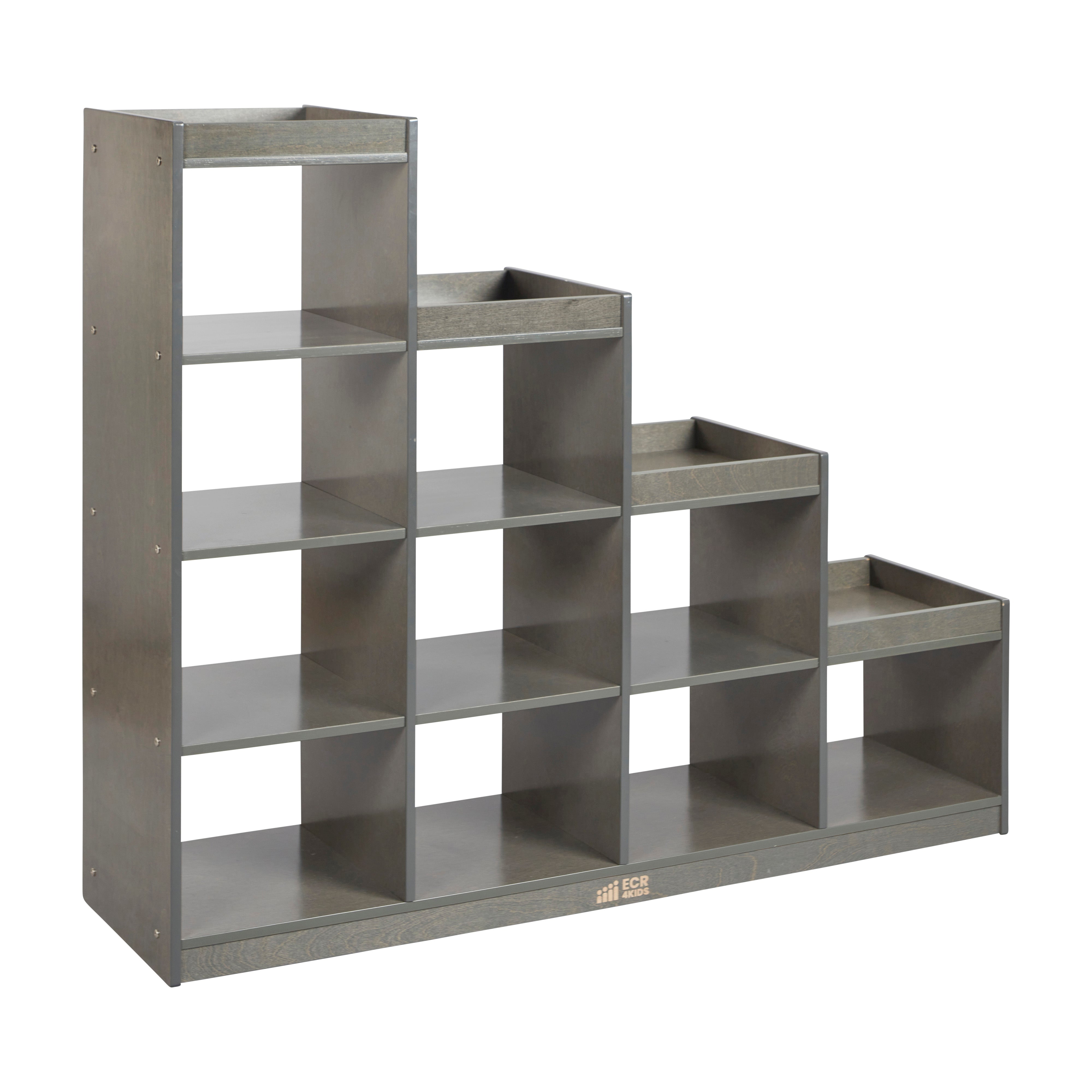 4-3-2-1 Cube Storage Cabinet, Display Shelf