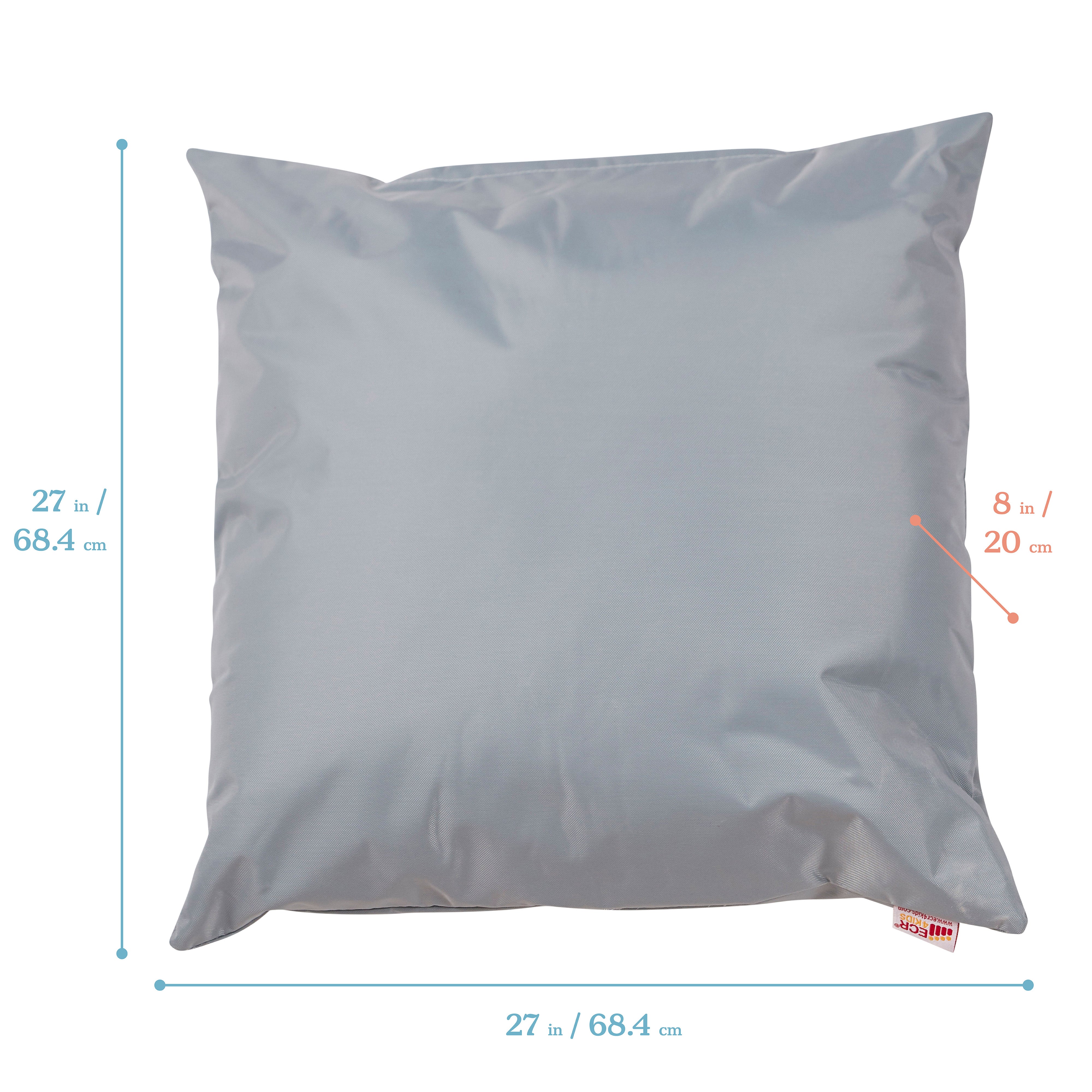 Jumbo Floor Pillow, 27in