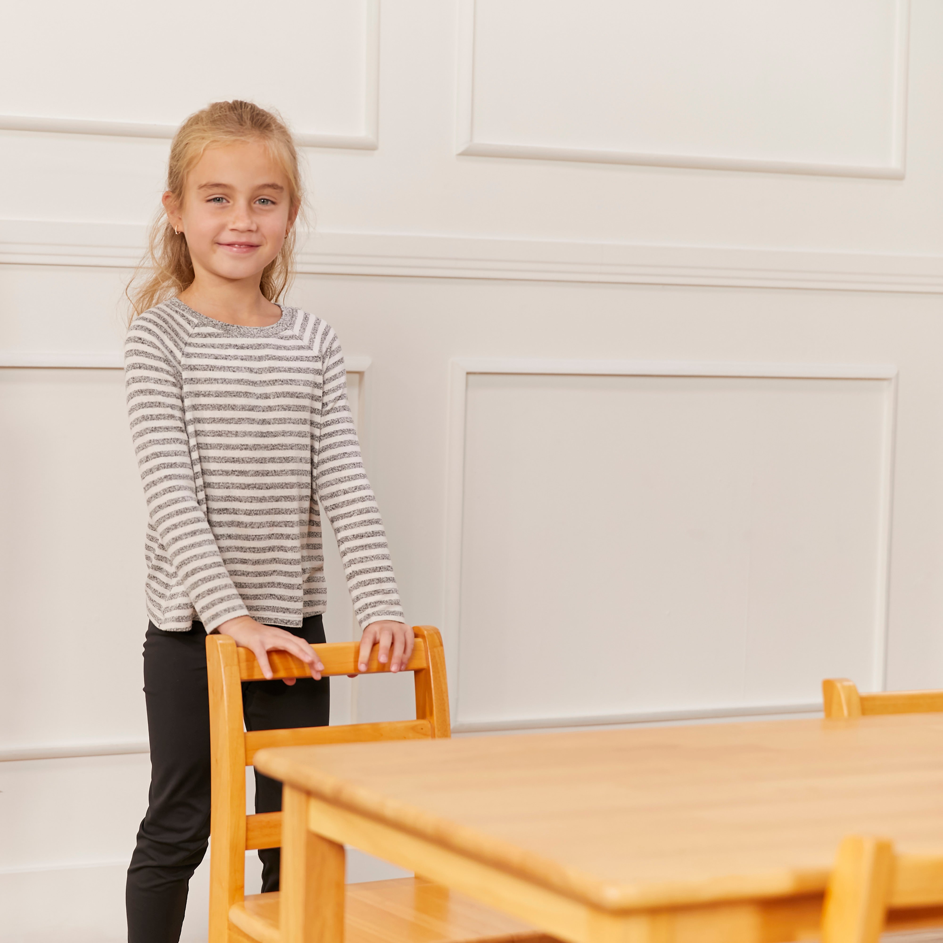 Three Rung Ladderback Chair, 2-Pack