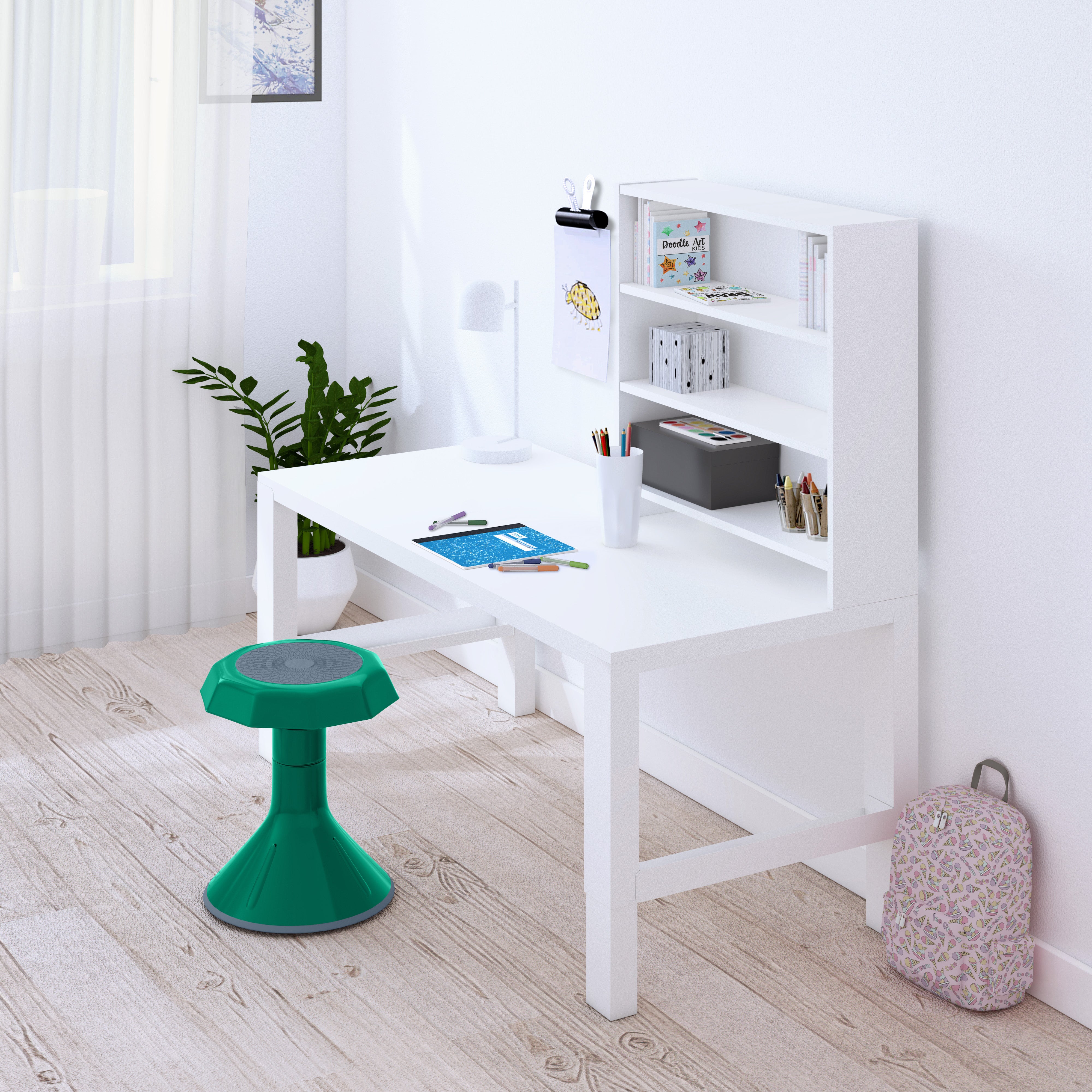 ACE Active Core Engagement Wobble Stool, 15-Inch Seat Height