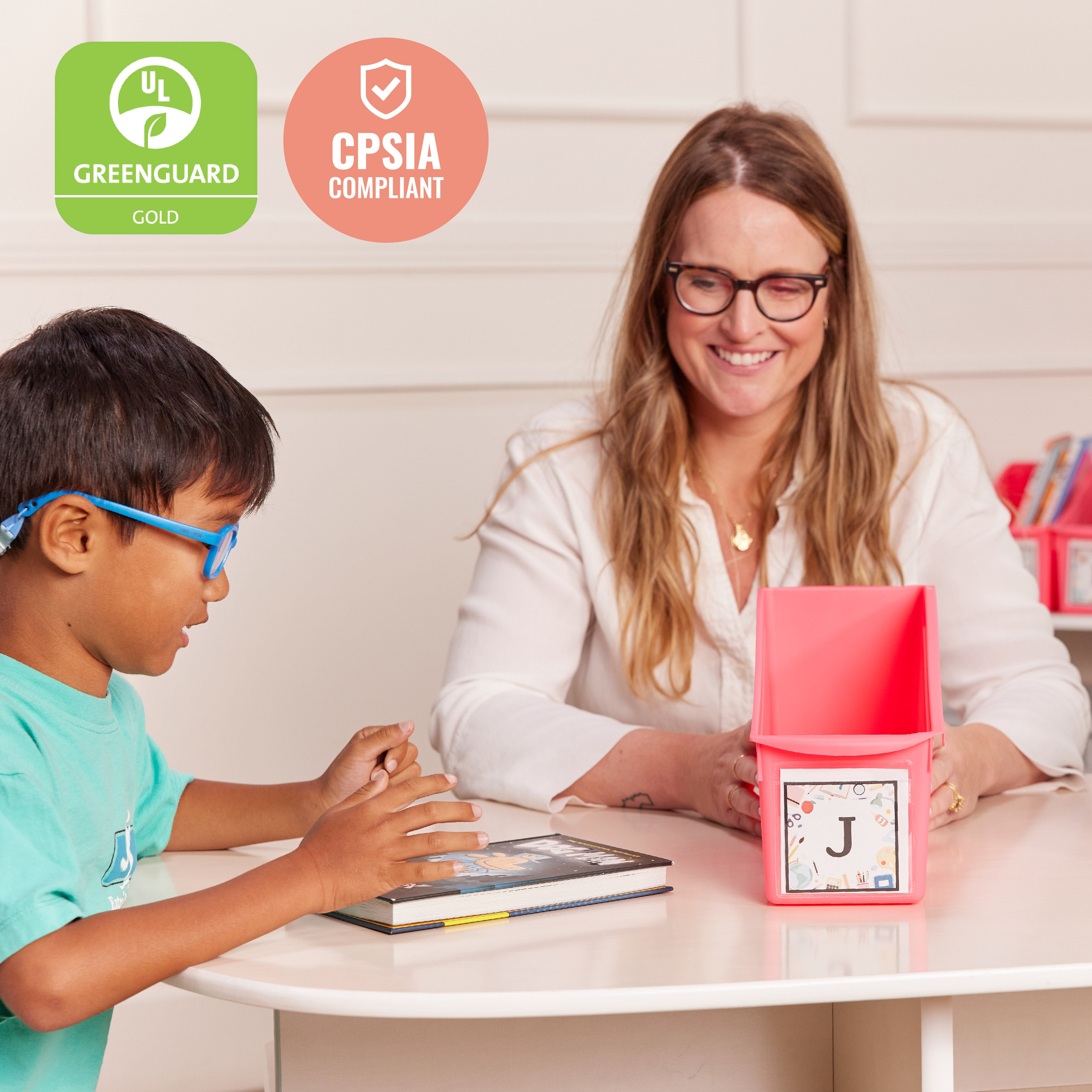 Linking Book Bin, 10-Piece