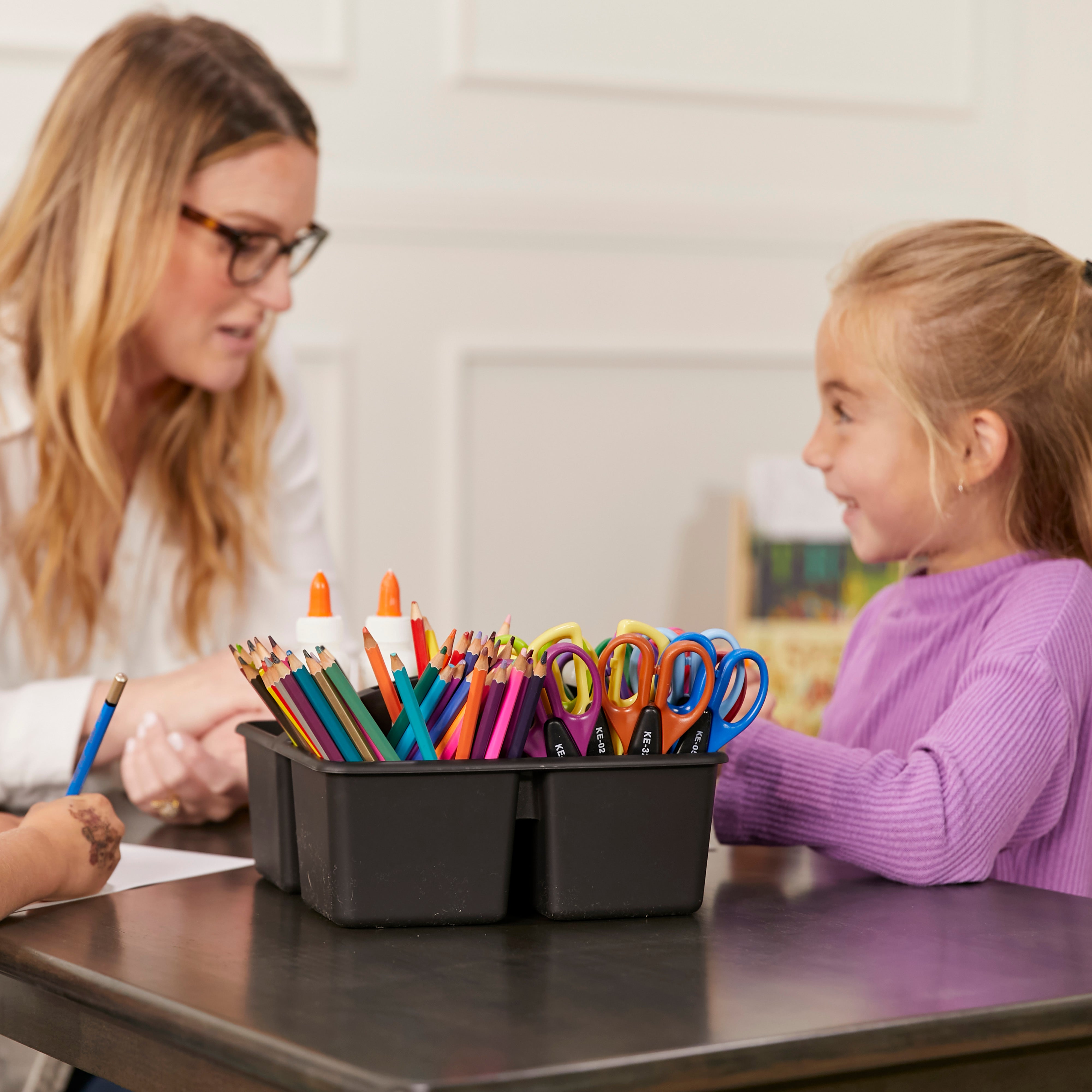 24in x 36in Rectangular Hardwood Table and Chair Set, 12in Seat Height, 3-Piece