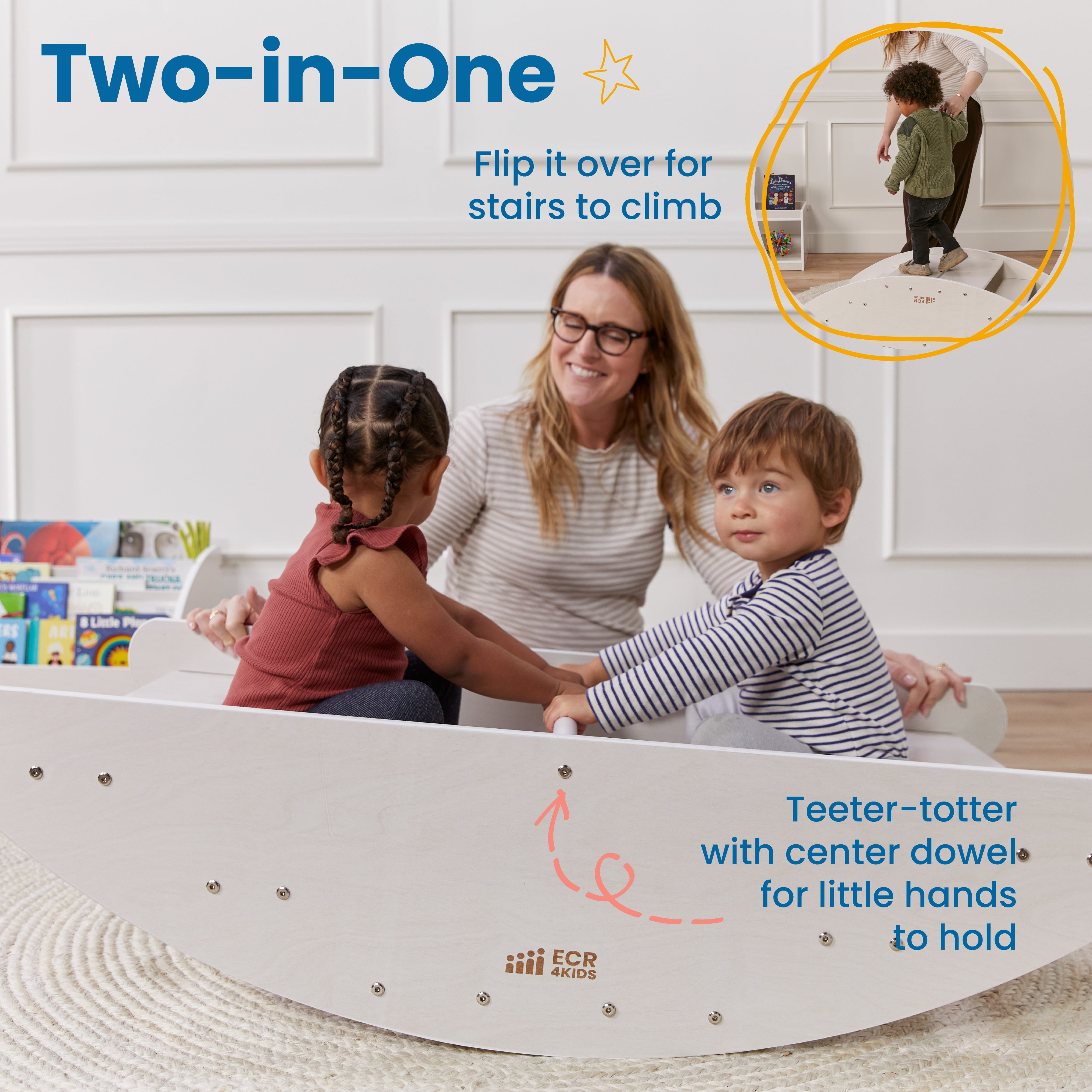 Rocking Boat and Steps