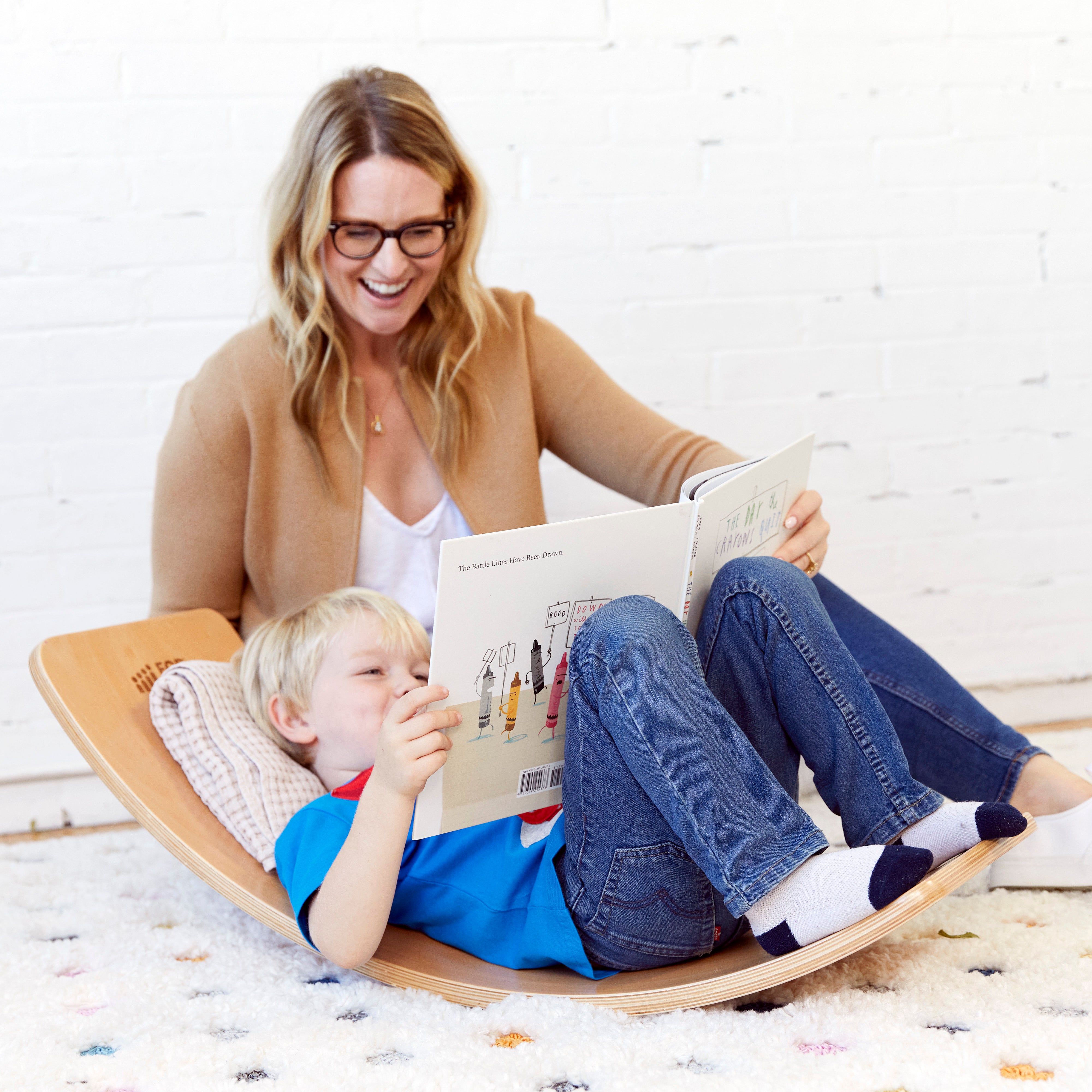 Balance Board with Felt Base