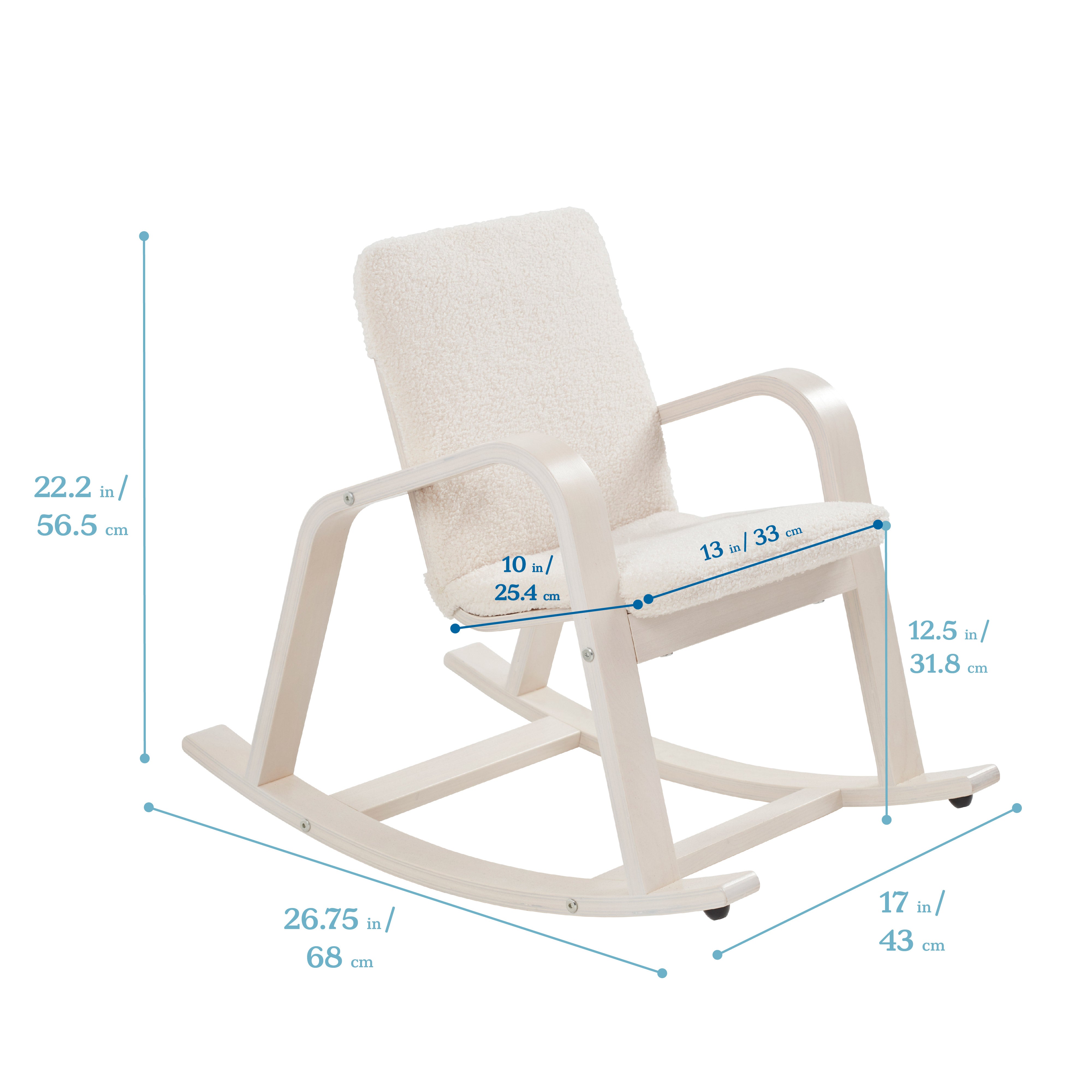 Bentwood Rocking Chair with Cushion