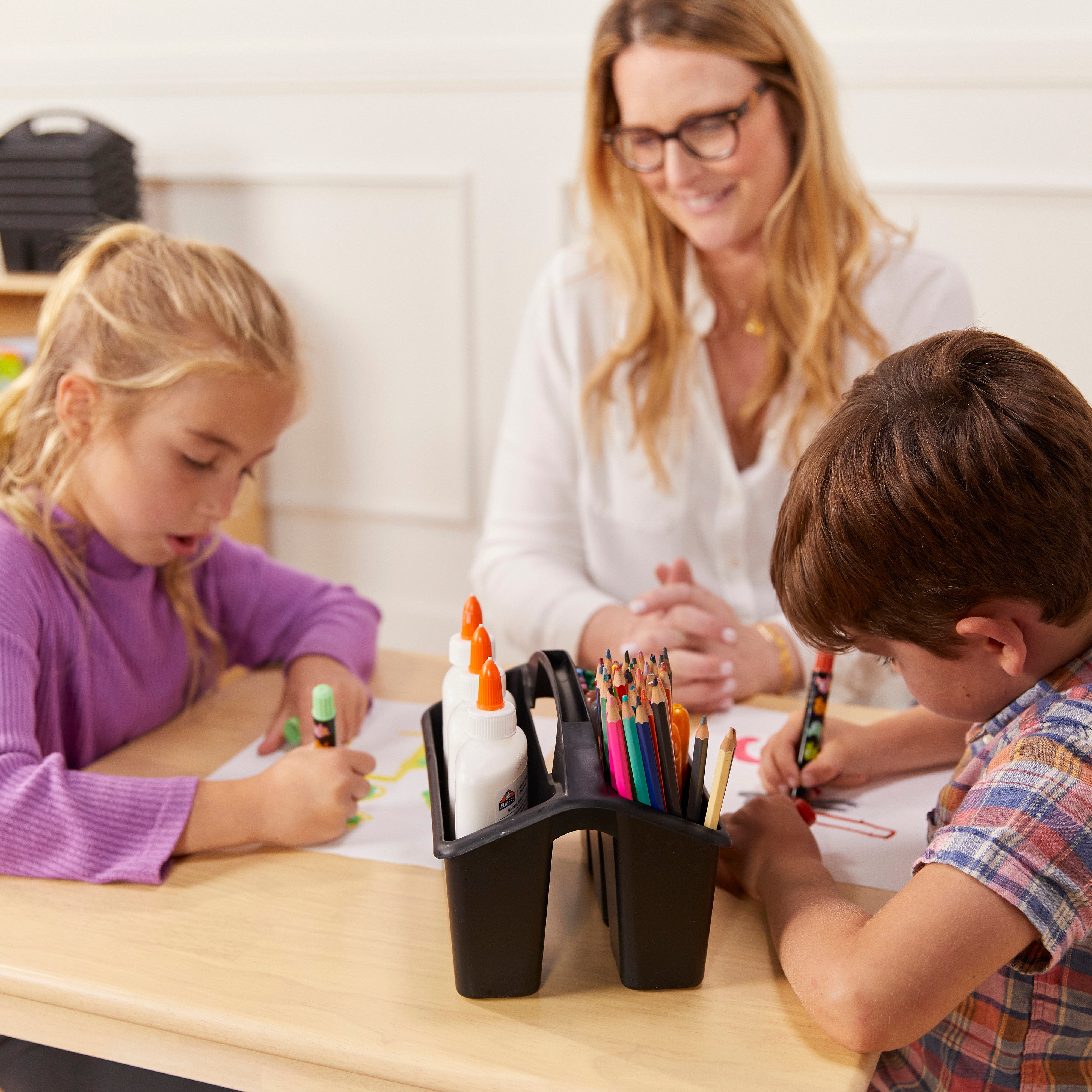 24in x 24in Hardwood Table and Chair Set, 12in Seat Height, 3-Piece