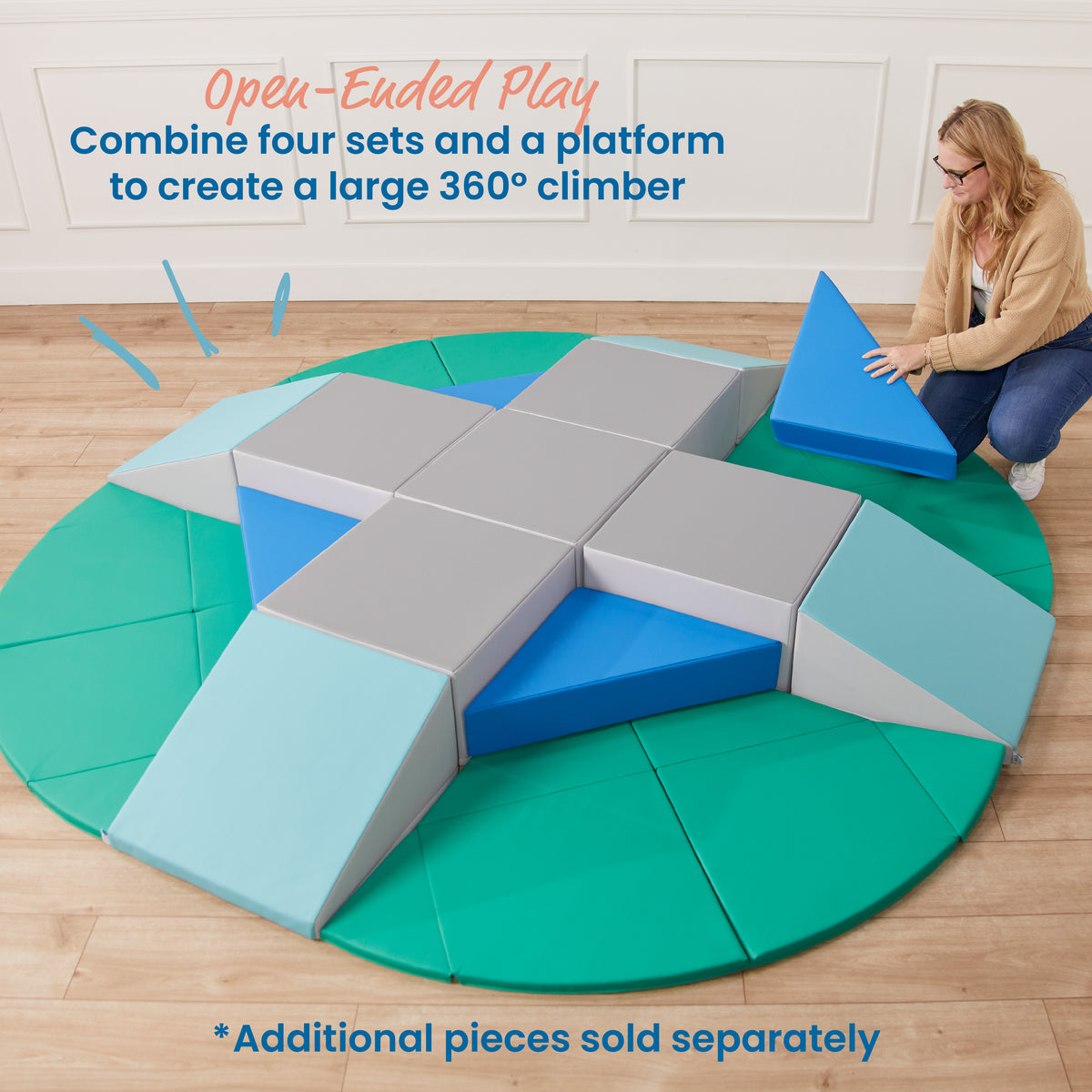 Adventurer's Summit Ramp Corner Climber, 4-Piece