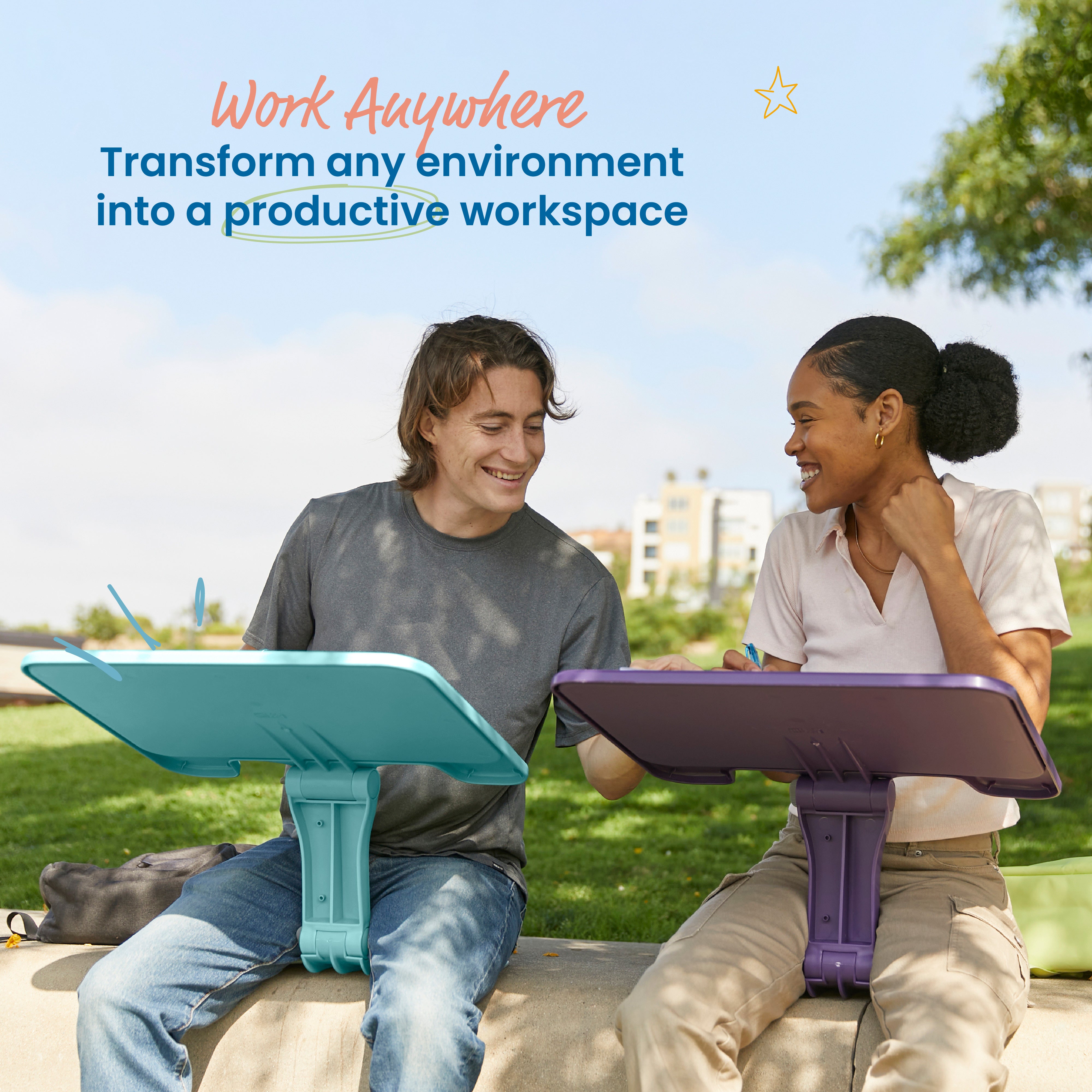 The Surf Folding Portable Lap Desk, Large