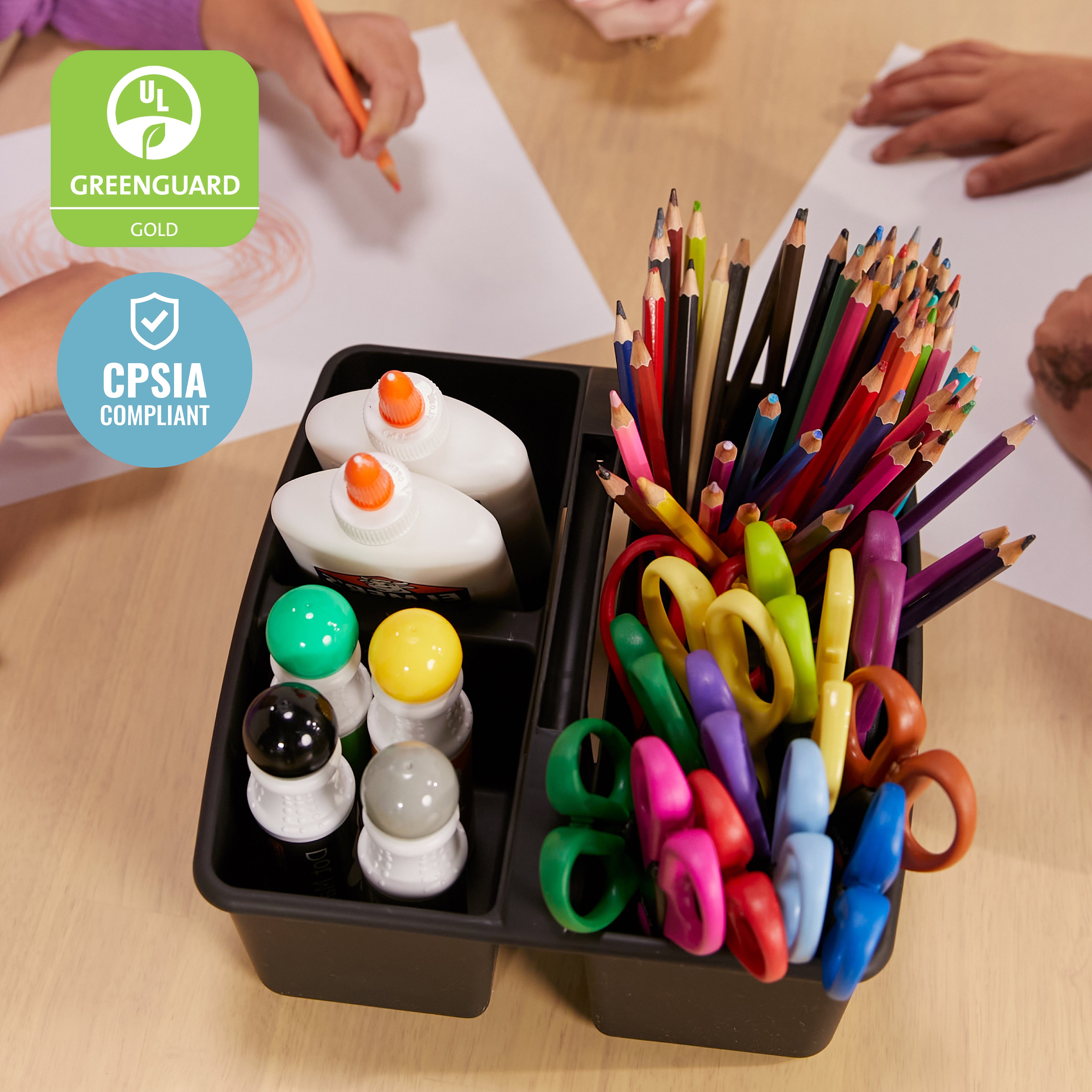 4-Compartment Medium Caddy, 6-Pack