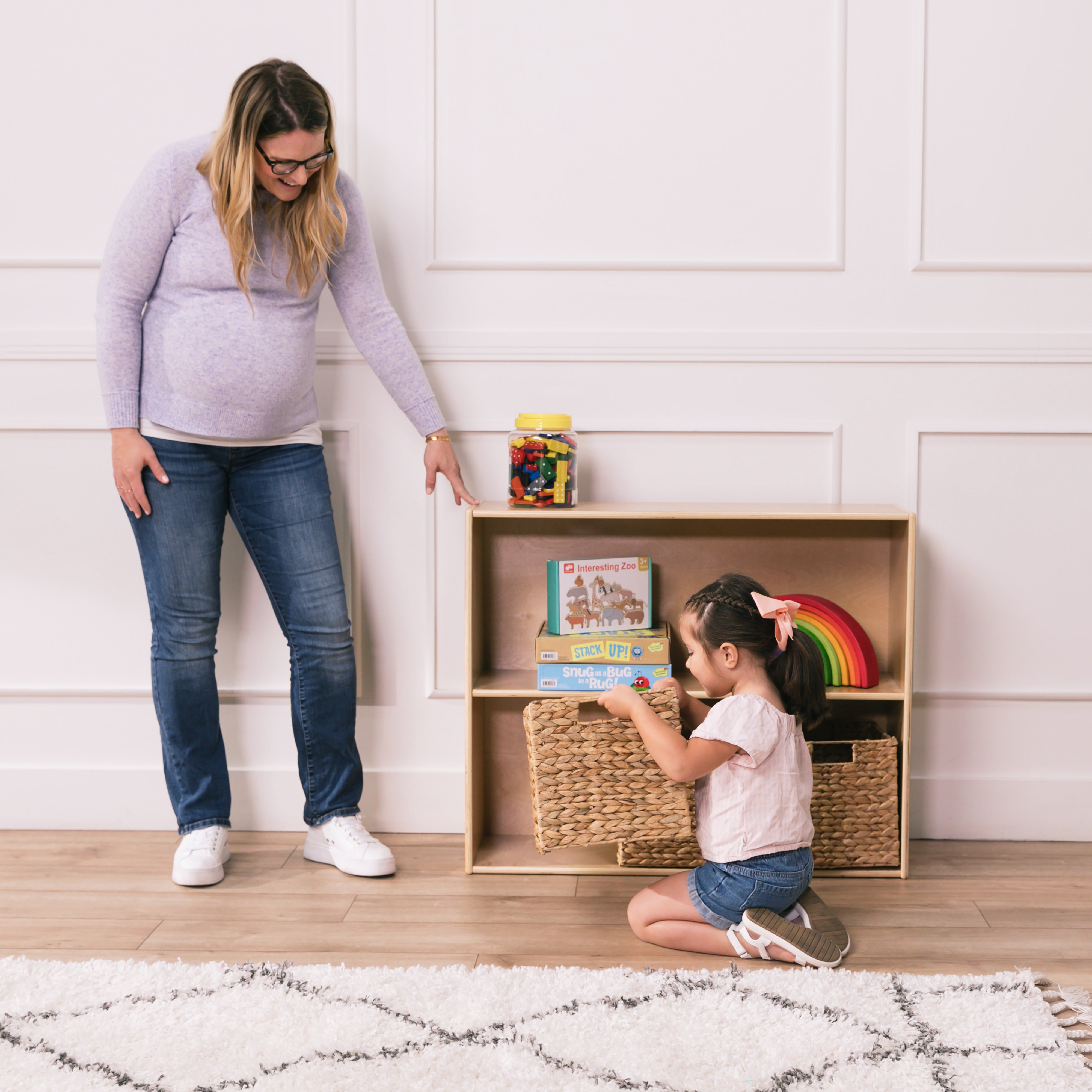 Streamline 2-Shelf Storage Cabinet, 30in