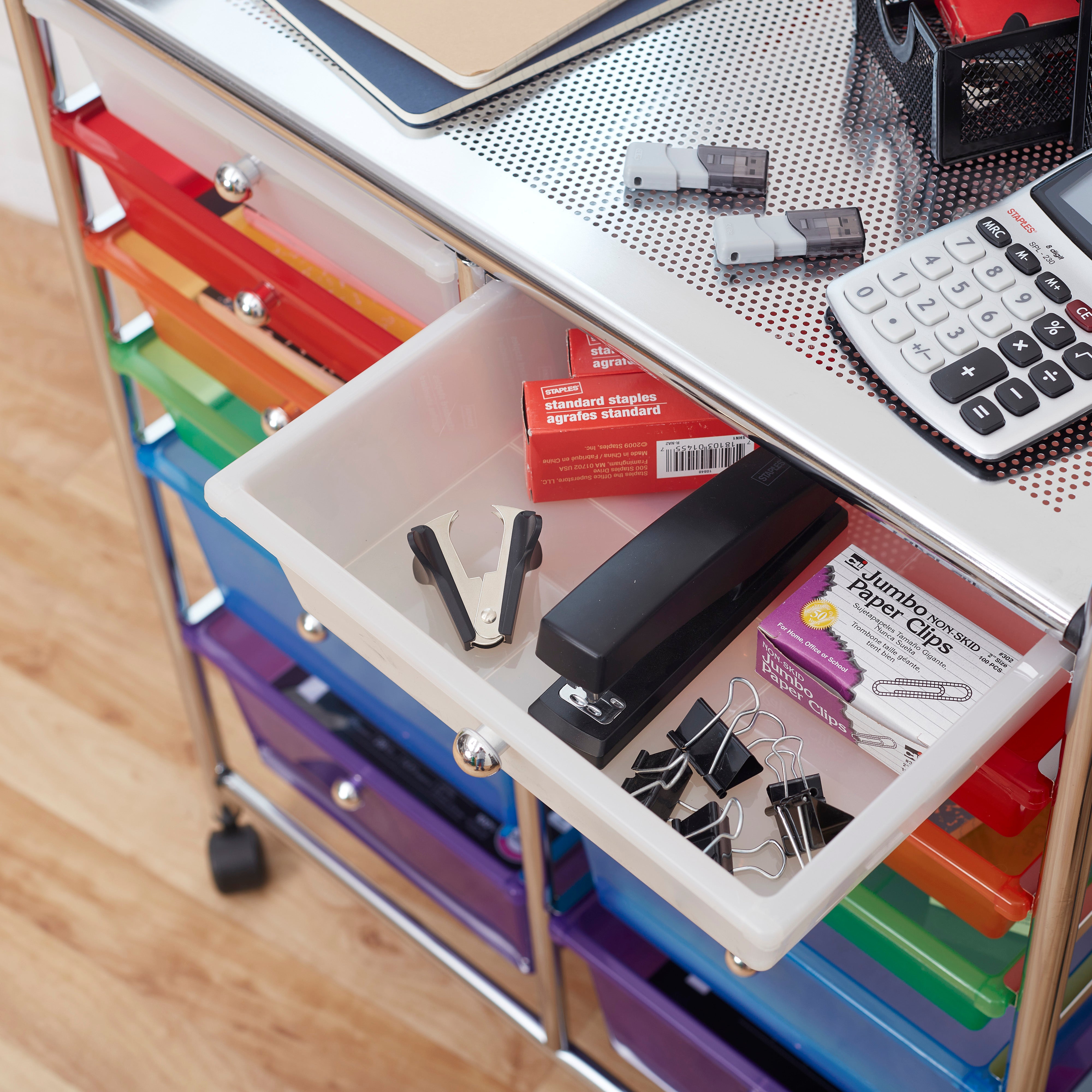 12-Drawer Everyday Rolling Utility Storage Cart