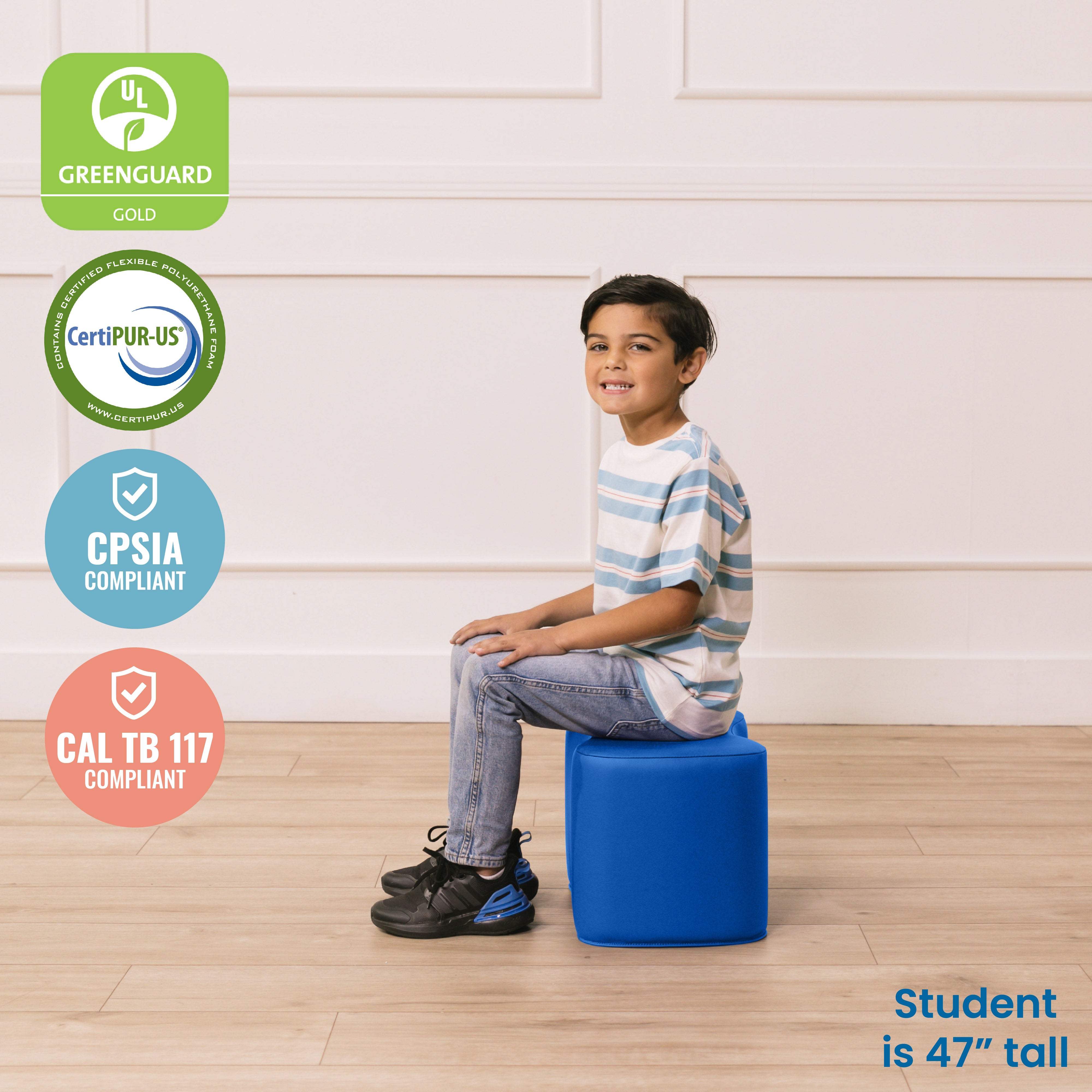 SoftZone Toddler Modular Stool Set, 2-Pack