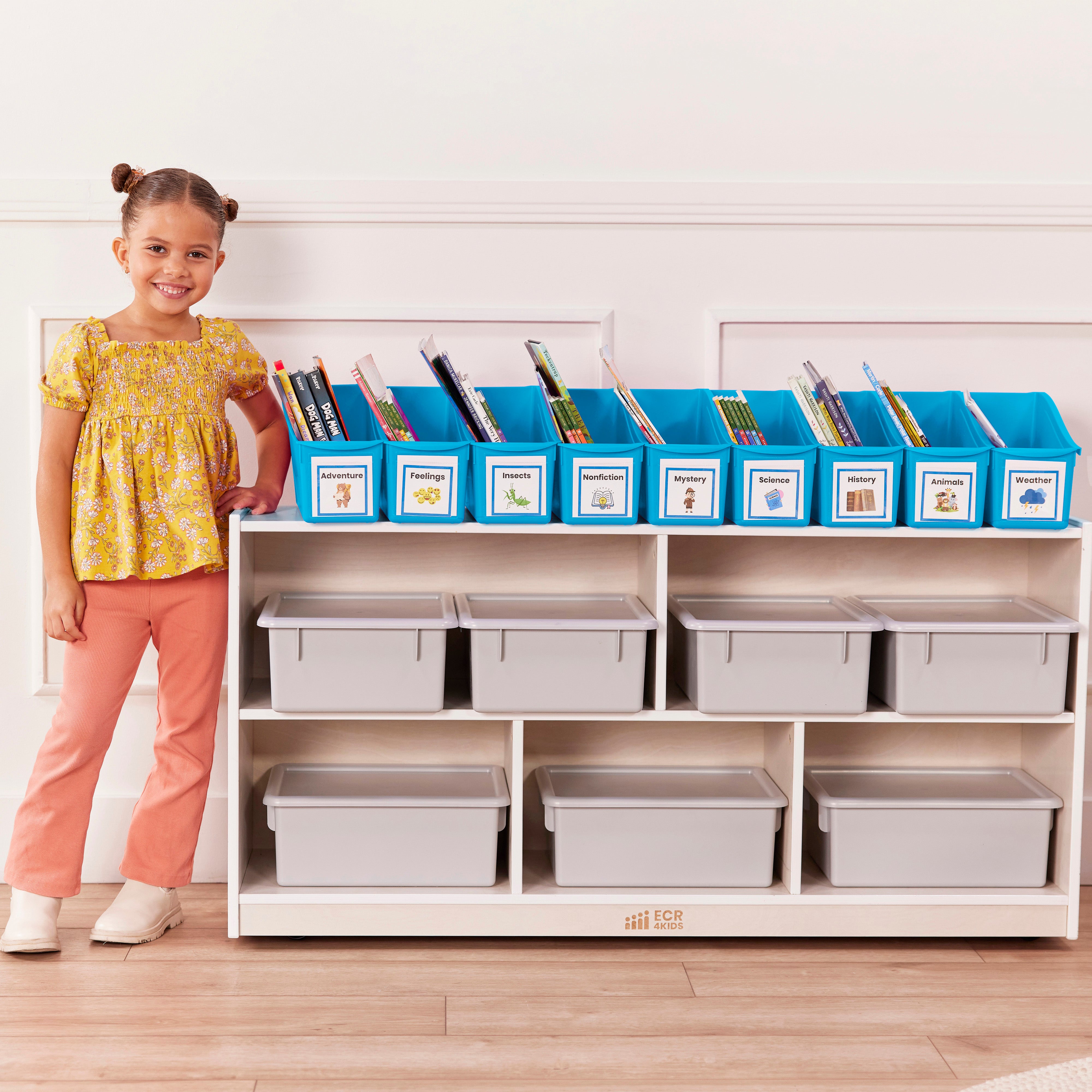 Linking Book Bin, 10-Piece