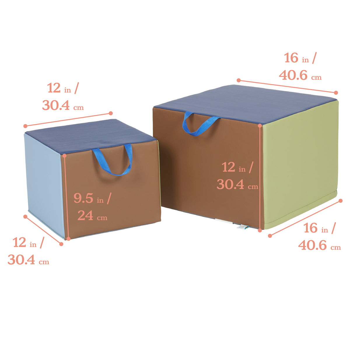 Cozy Cube with Set with Handles, 5-Piece