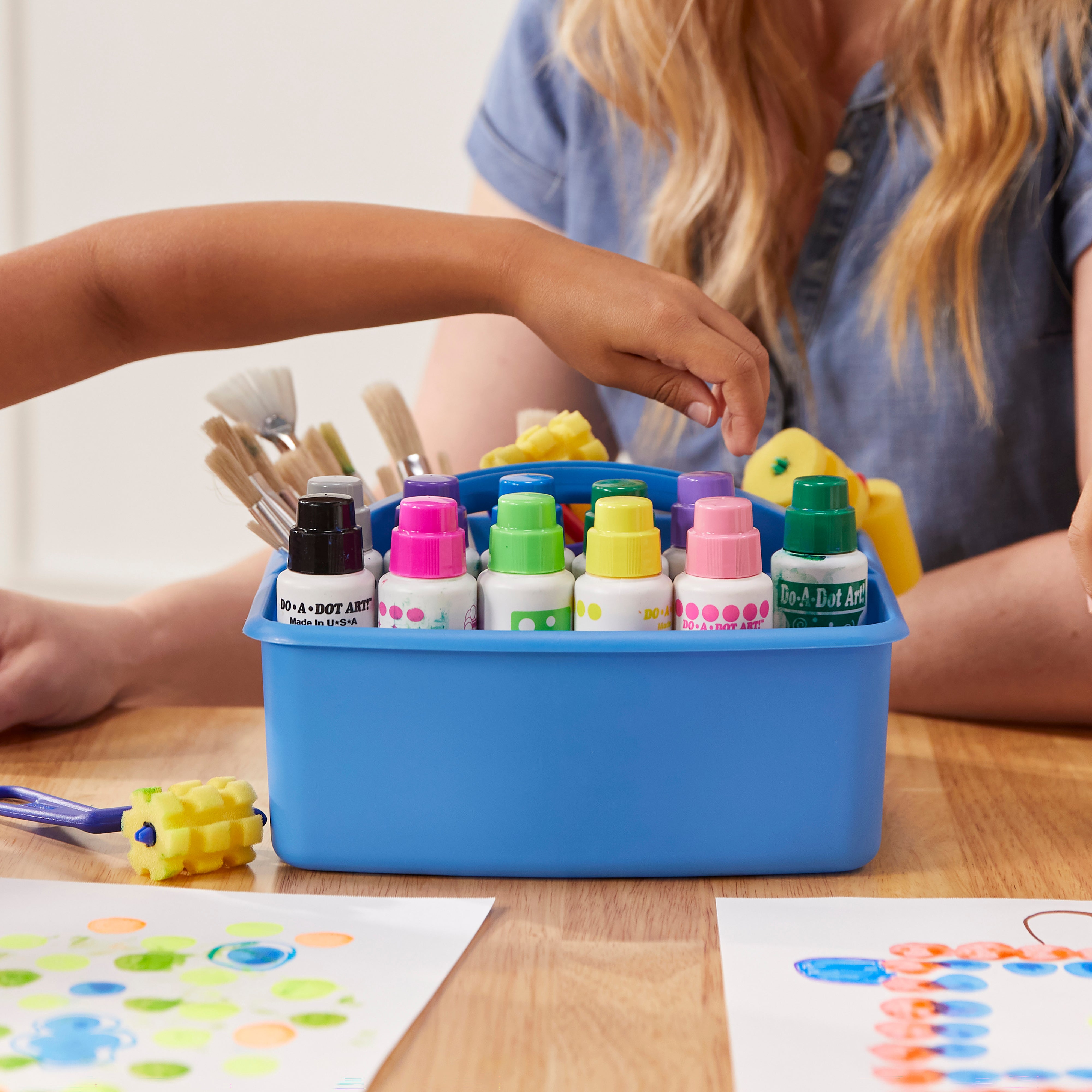 3-Compartment Storage Caddy, 6-Pack